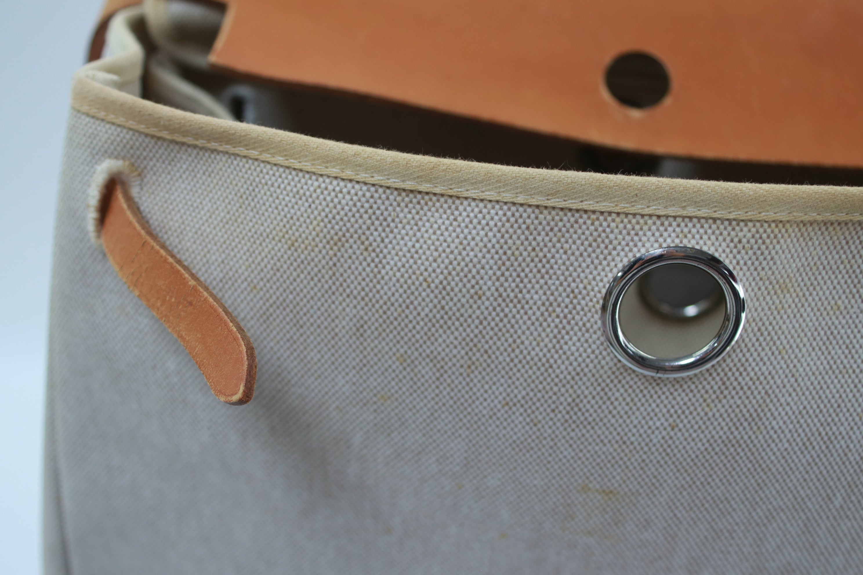 Hermes Herbag MM 2 in 1 Two Way Shoulder Bag Used