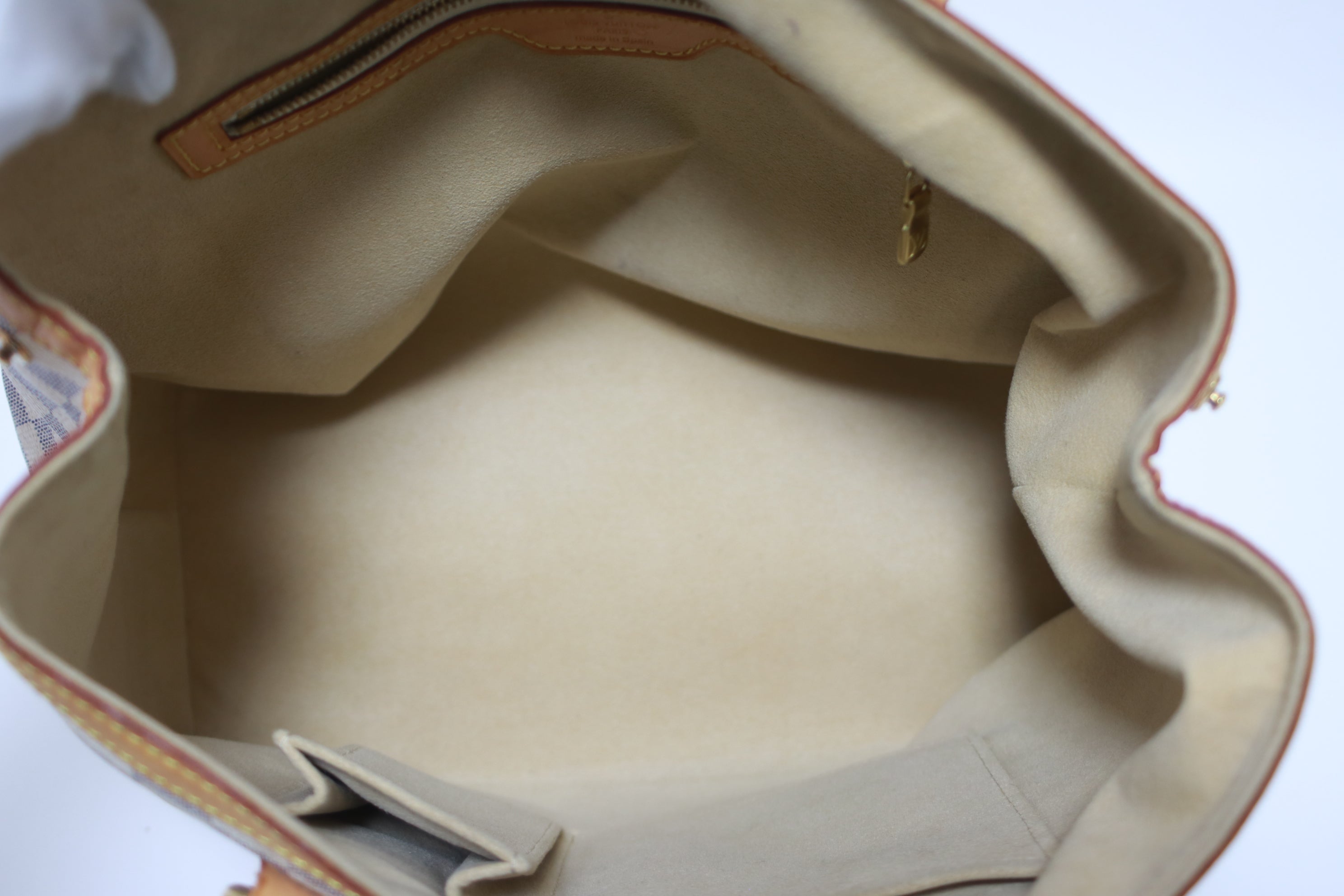 Louis Vuitton Hampstead PM Damier Azur Shoulder Bag Used