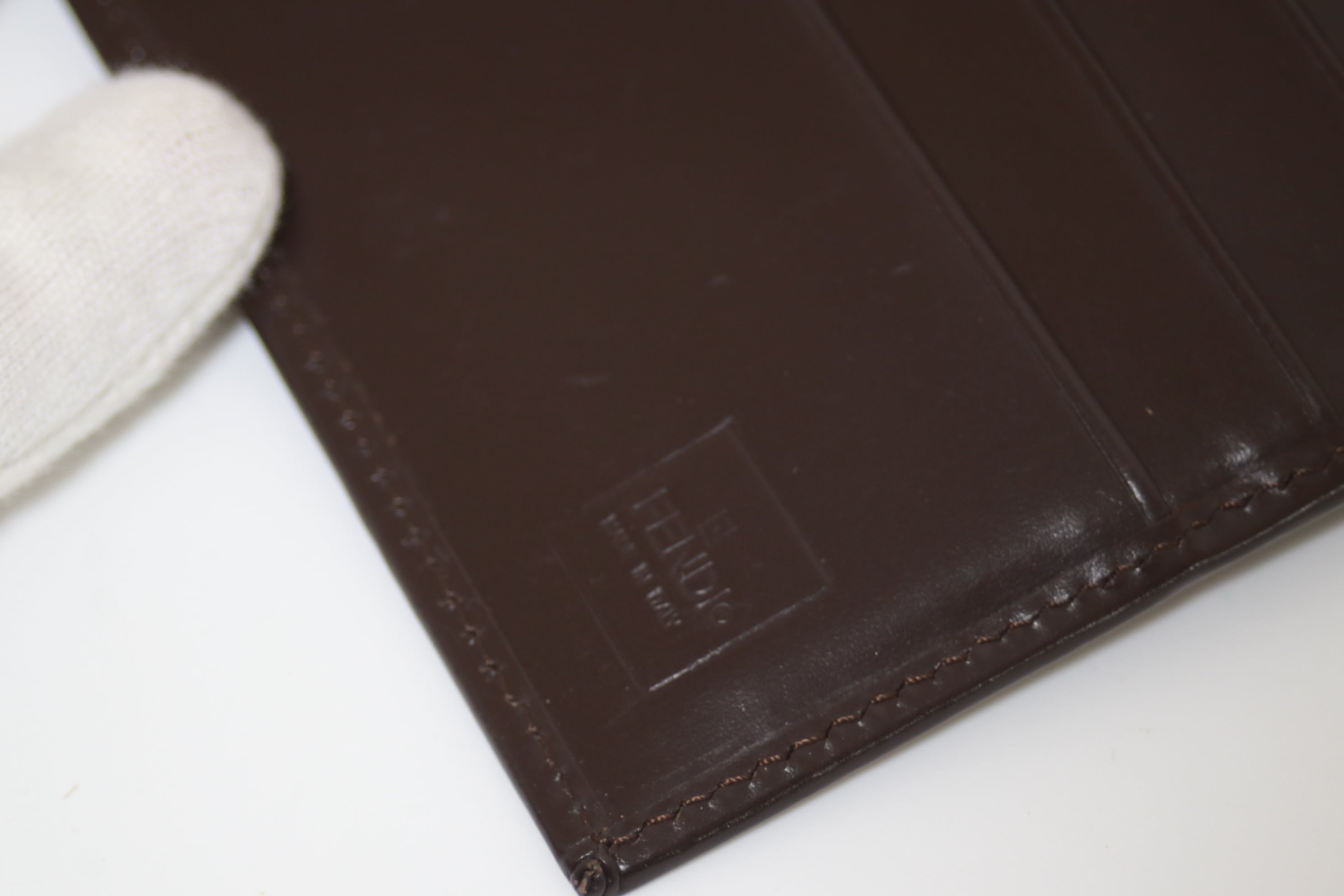Fendi Zucca Wallet Used