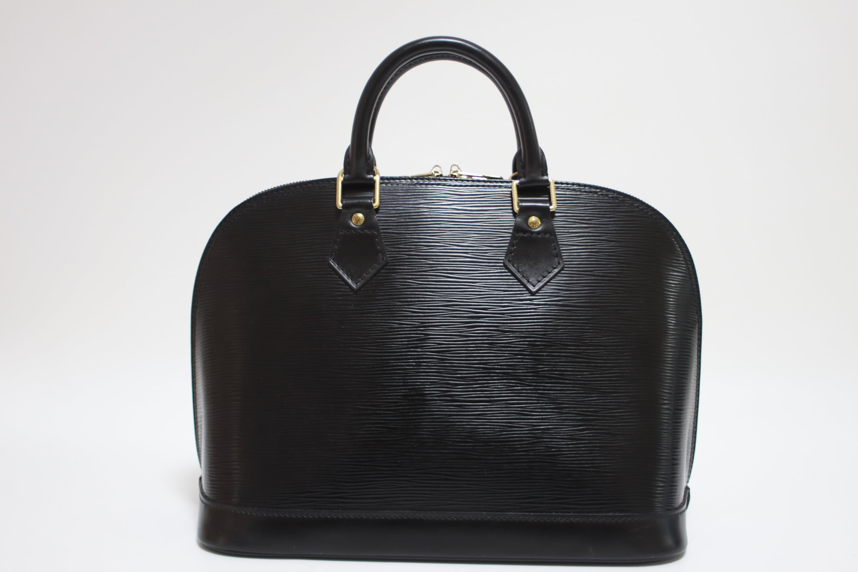 Louis Vuitton Alma PM Epi Black Handbag Used