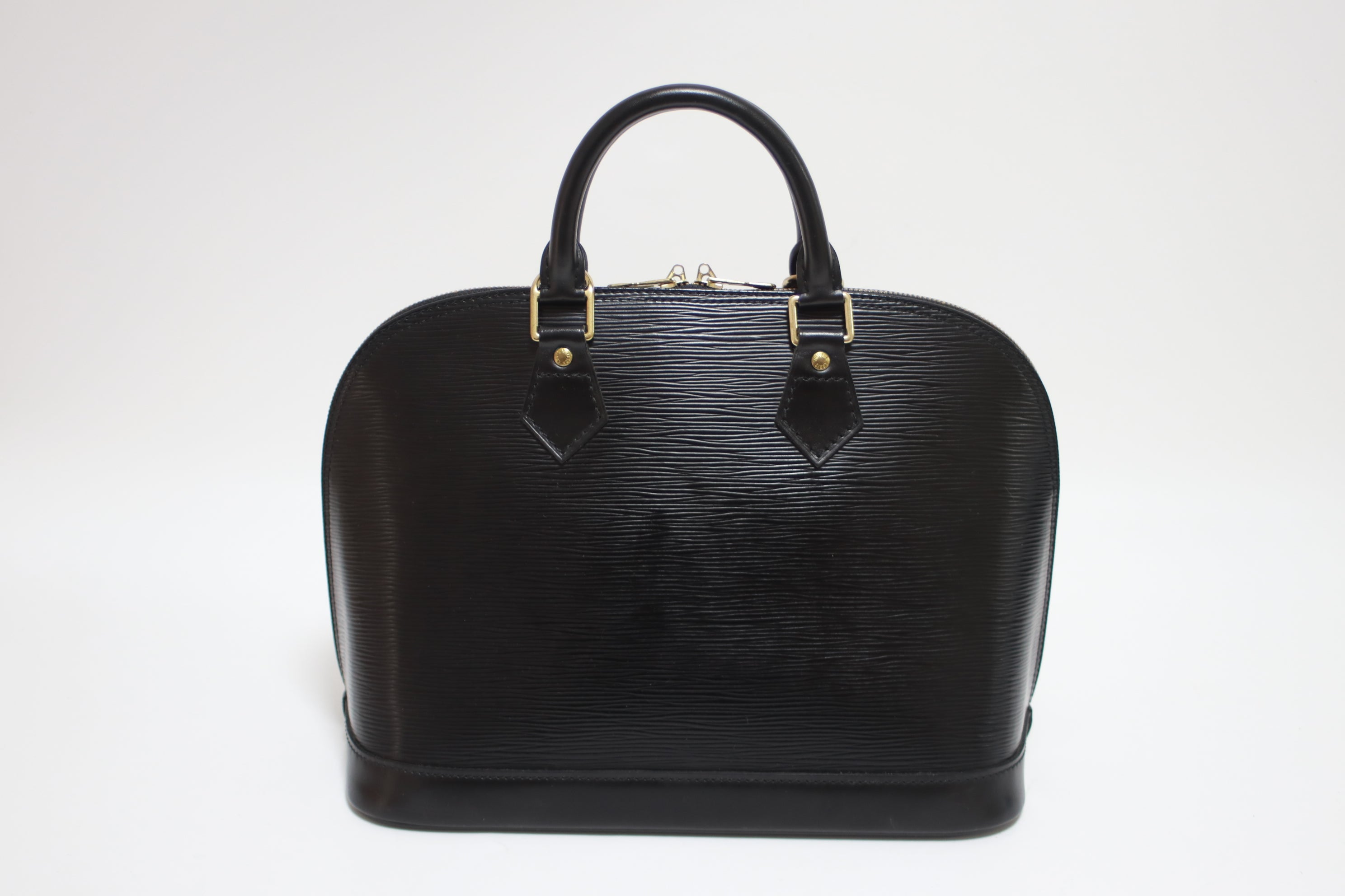 Louis Vuitton Alma PM Epi Black Handbag Used