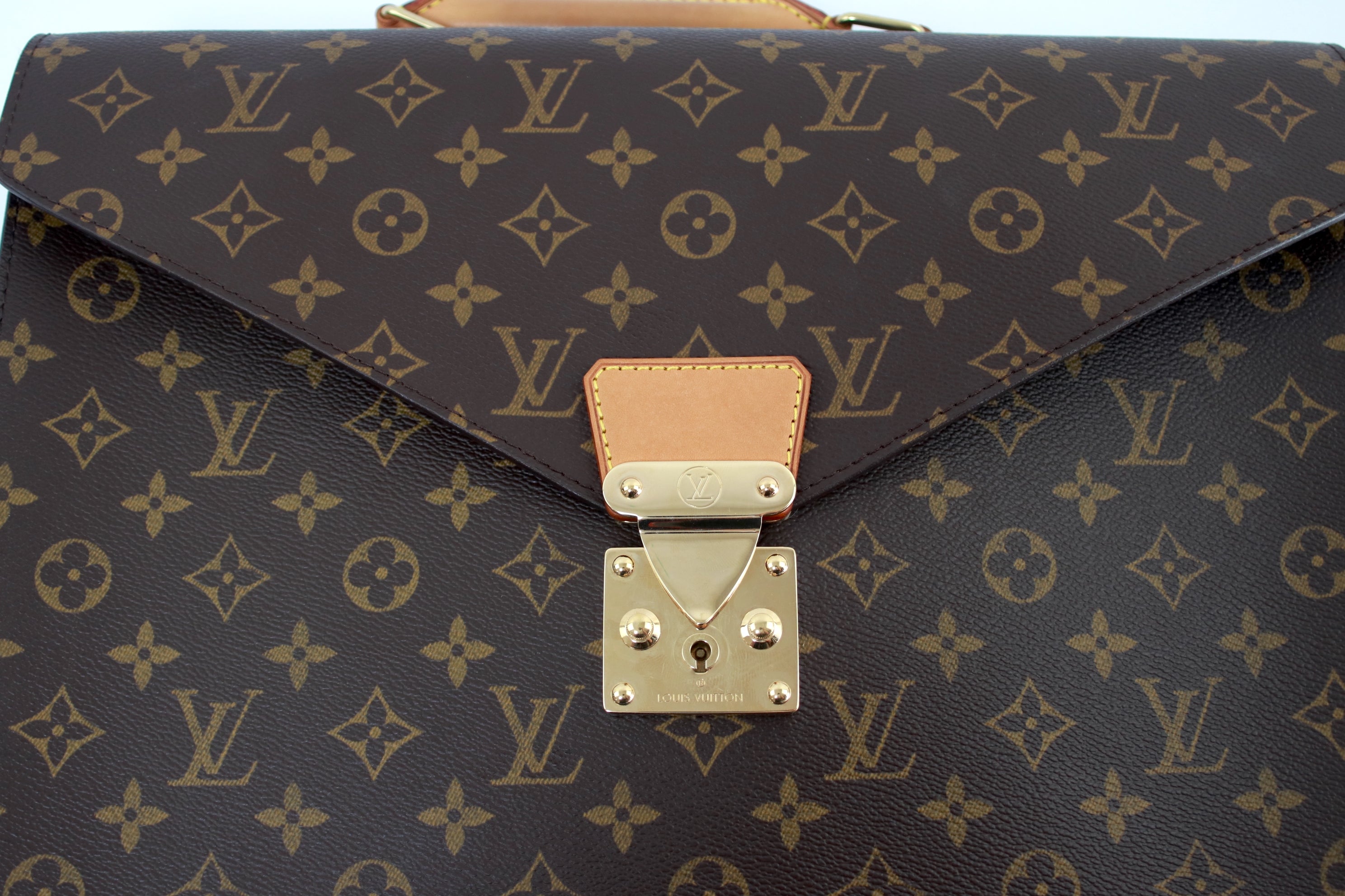 LOUIS VUITTON SERVIETTE CONSEILLER BRIEFCASE HANDBAG USED
