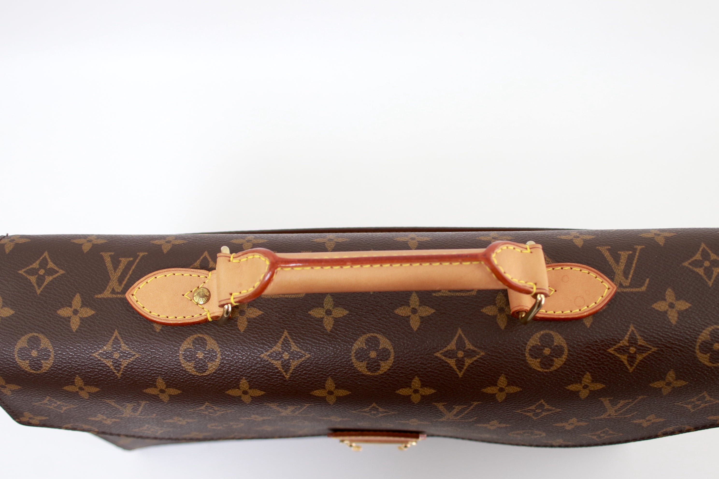 LOUIS VUITTON SERVIETTE CONSEILLER BRIEFCASE HANDBAG USED