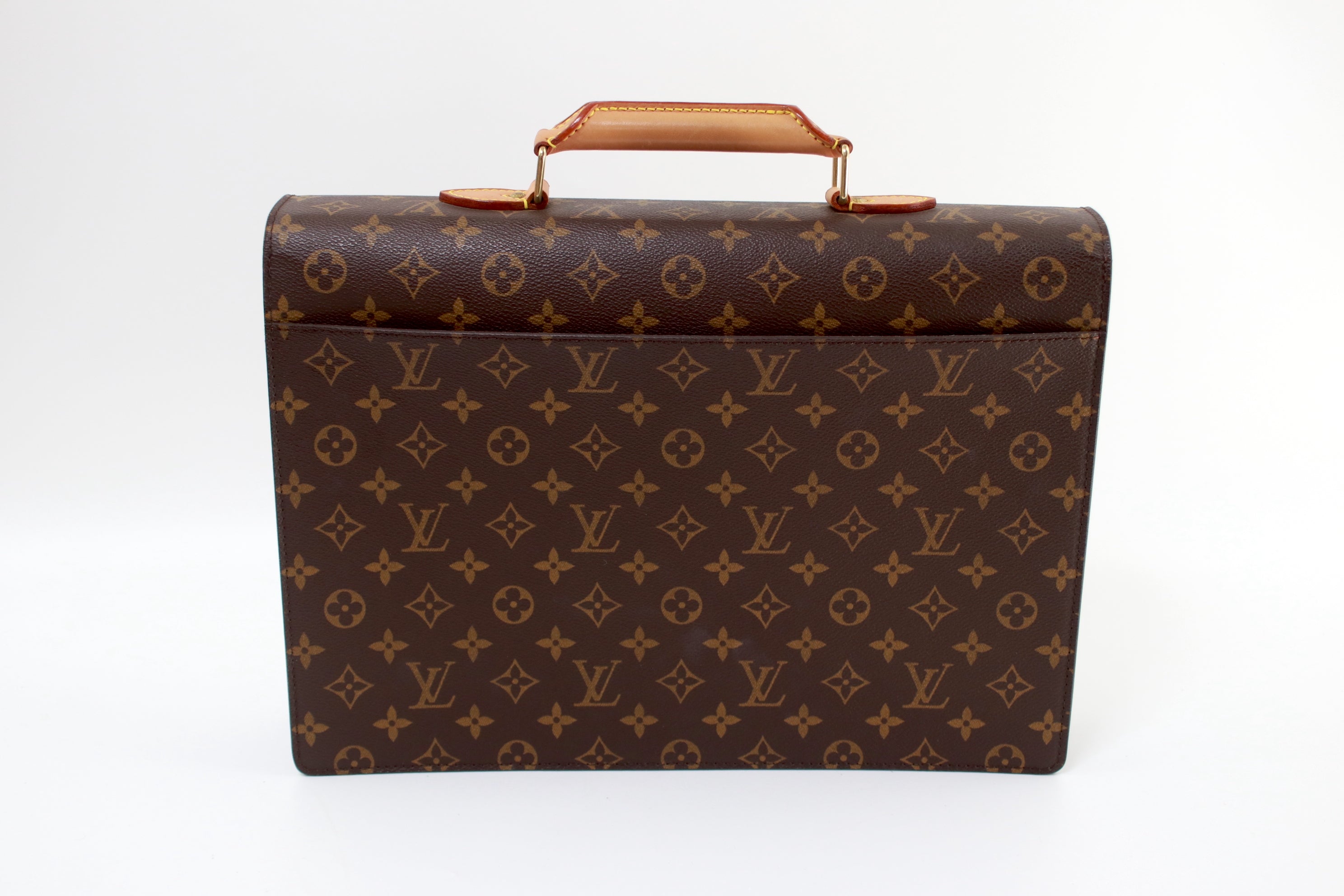 LOUIS VUITTON SERVIETTE CONSEILLER BRIEFCASE HANDBAG USED