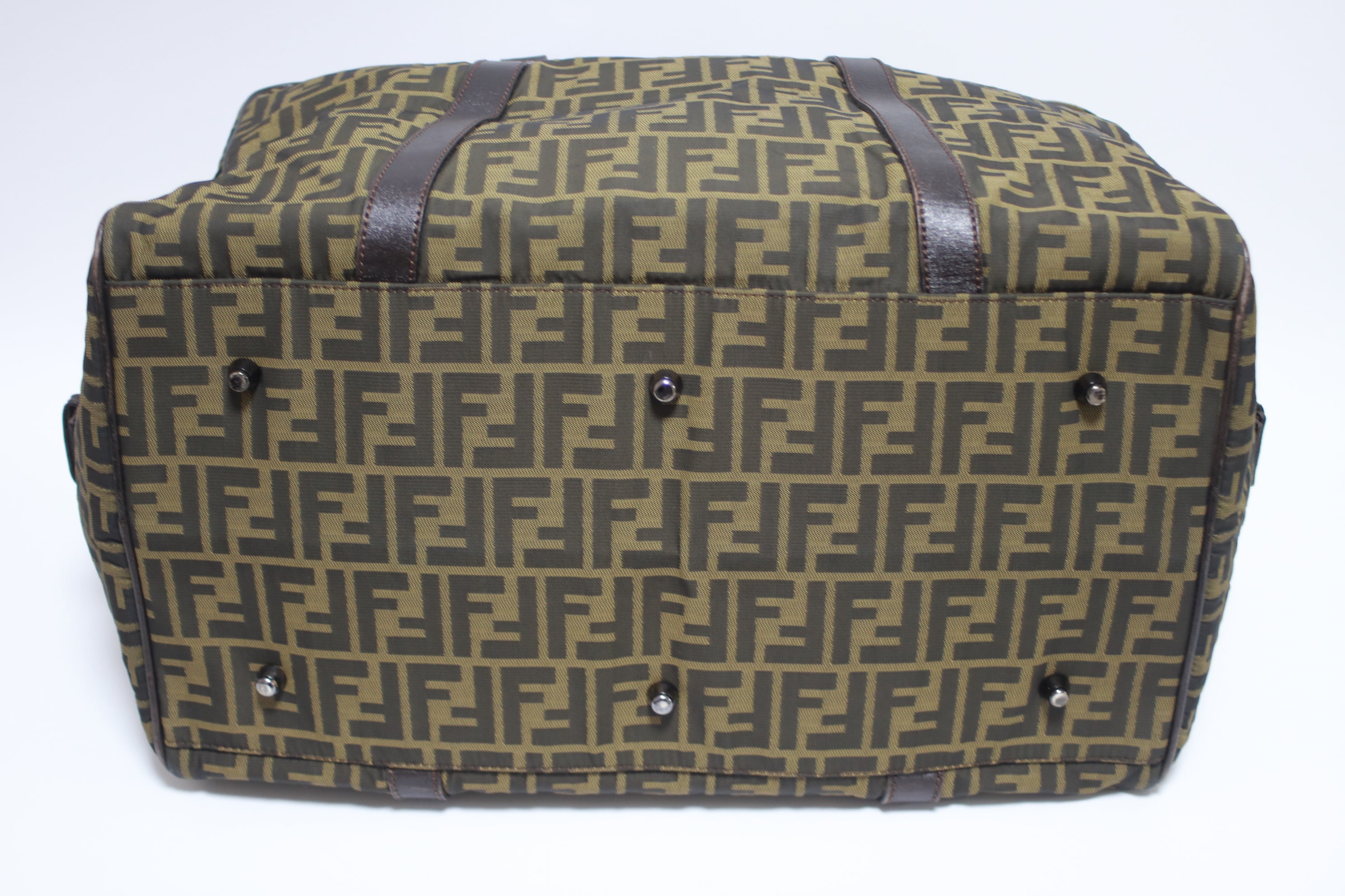 Fendi Zucca Duffle Bag Used
