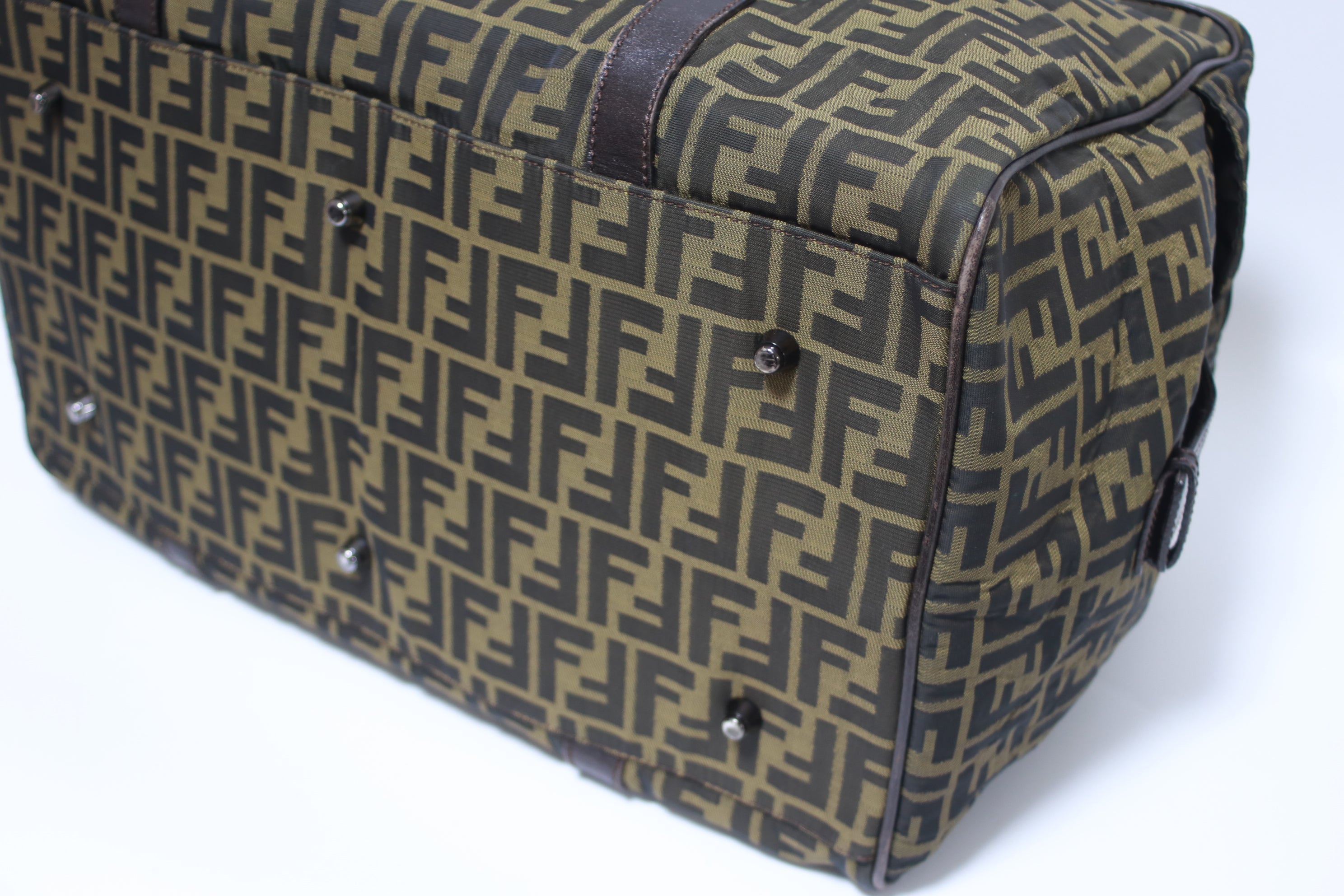 Fendi Zucca Duffle Bag Used