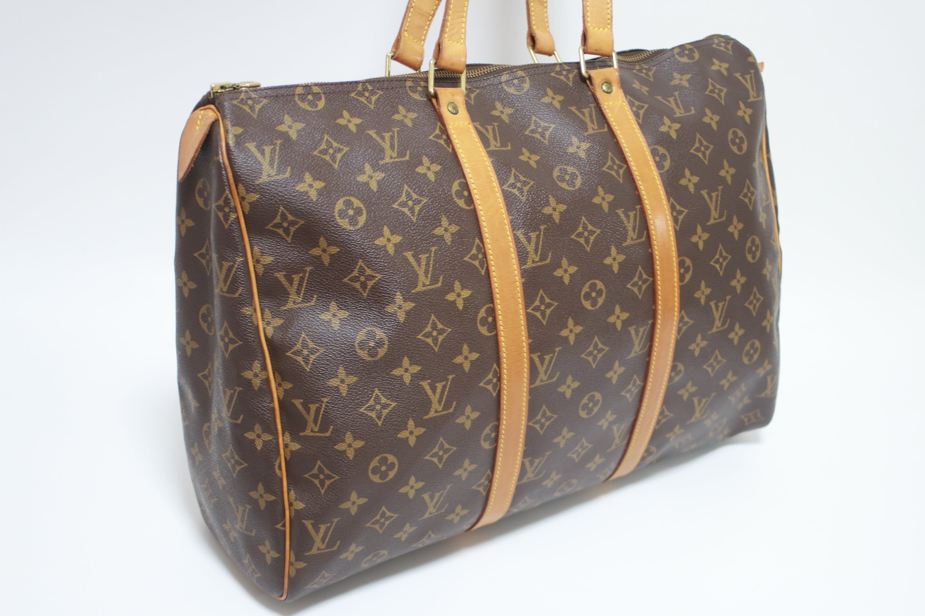 Louis Vuitton Sac Flanerie 45 Shoulder Tote Bag Used