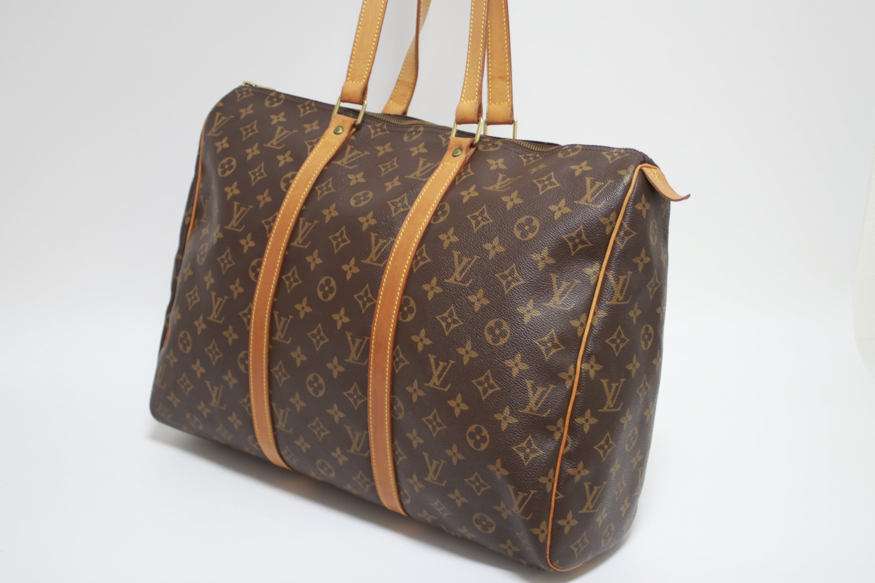Louis Vuitton Sac Flanerie 45 Shoulder Tote Bag Used