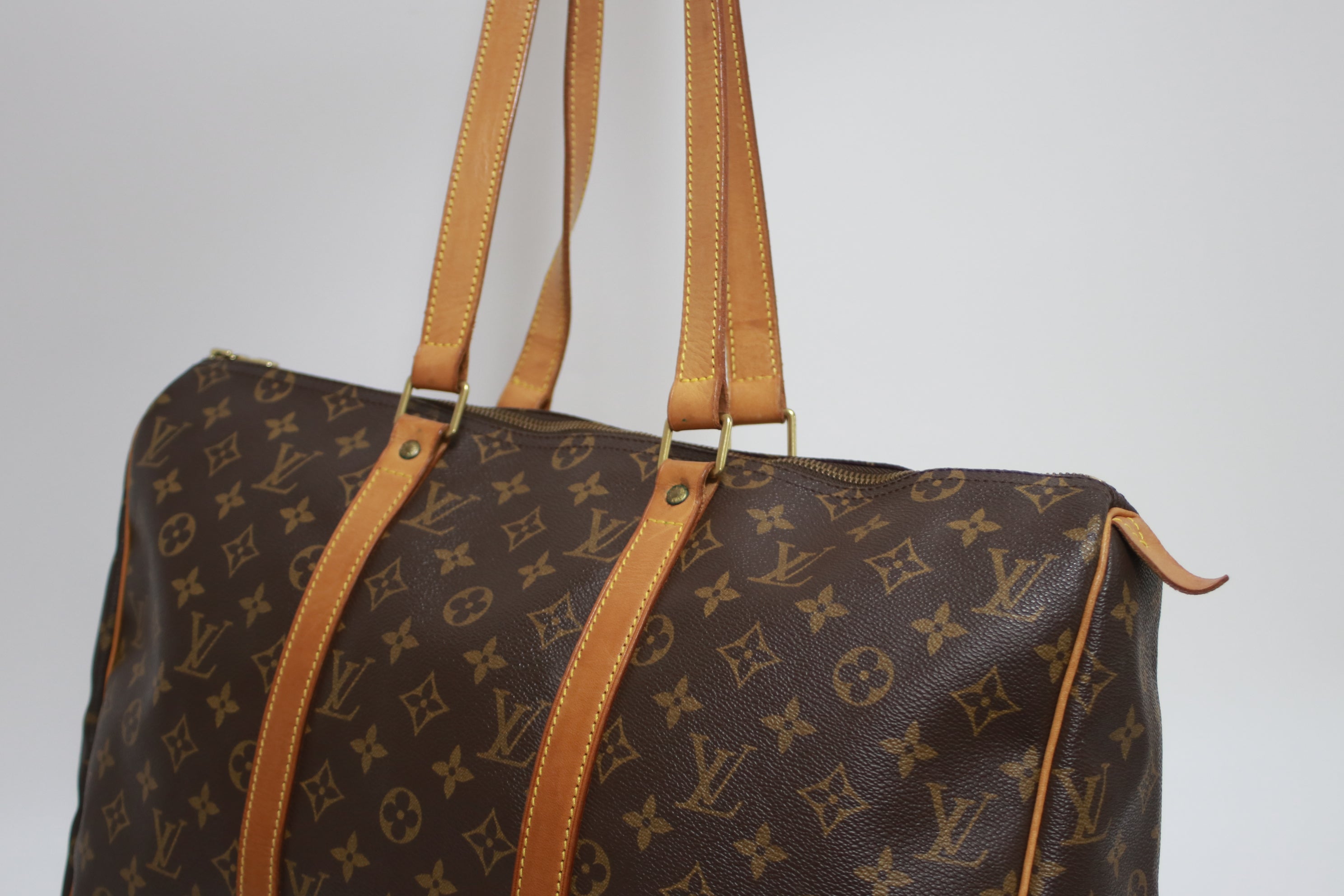 Louis Vuitton Sac Flanerie 45 Shoulder Tote Bag Used