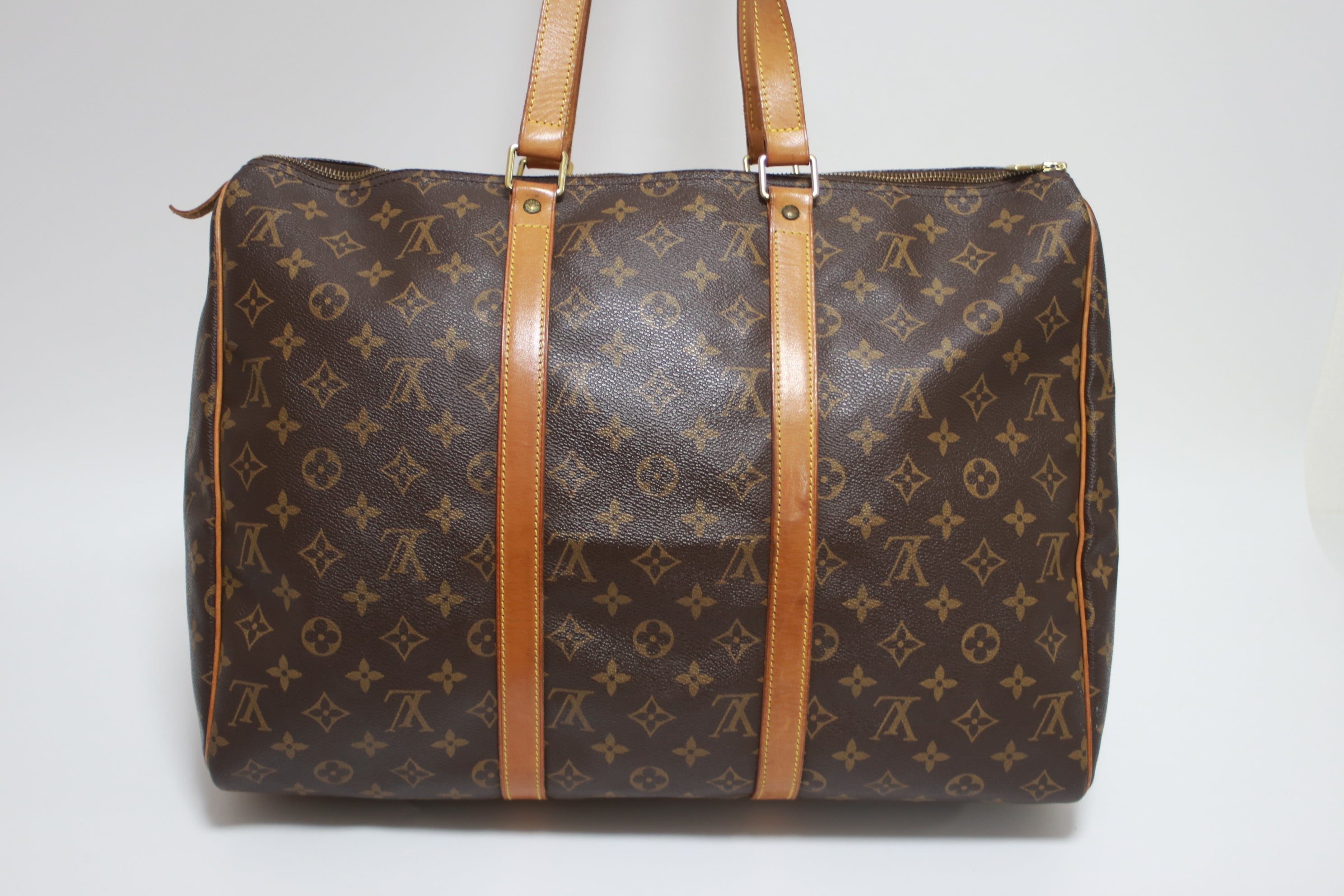 Louis Vuitton Sac Flanerie 45 Shoulder Tote Bag Used
