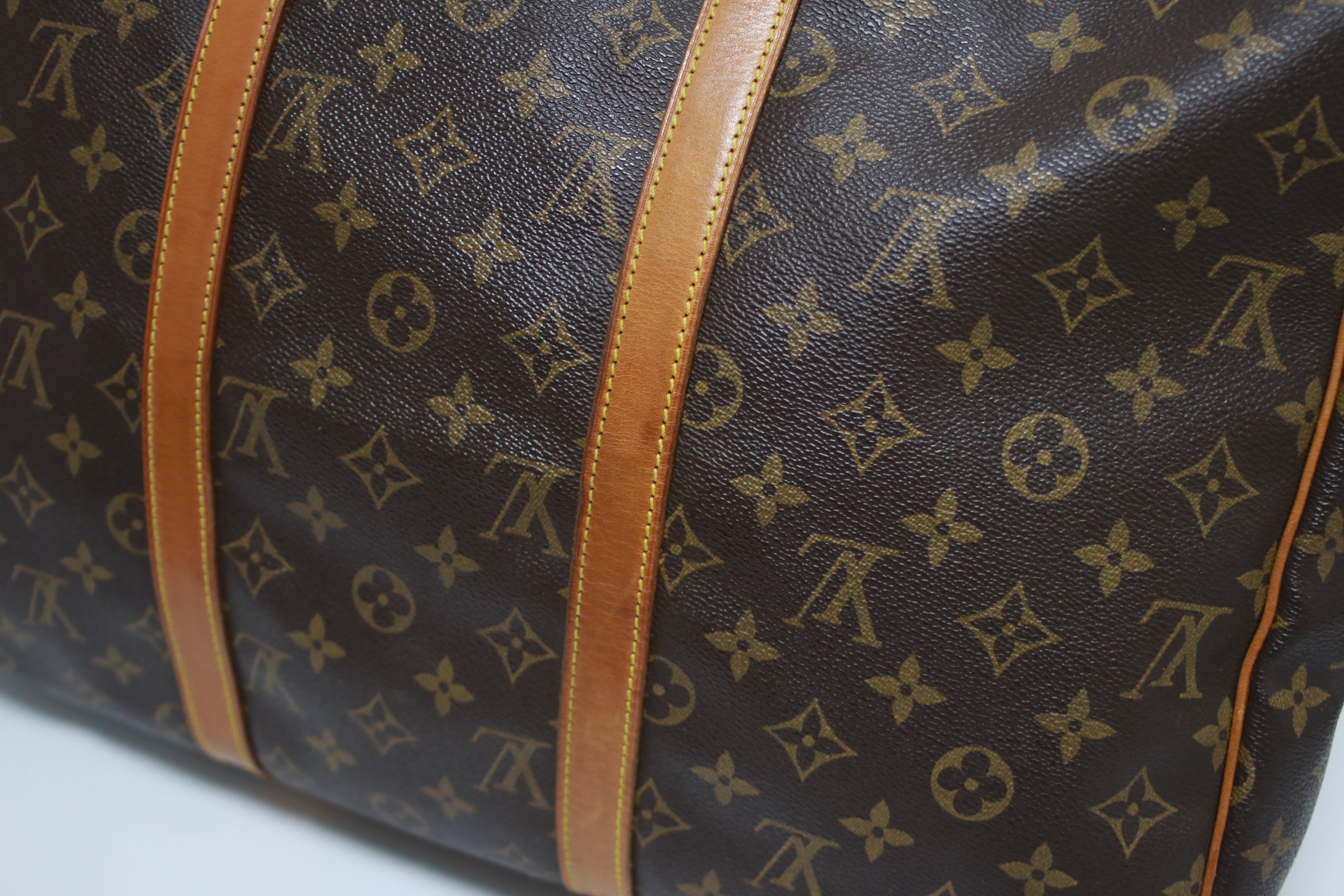 Louis Vuitton Sac Flanerie 45 Shoulder Tote Bag Used