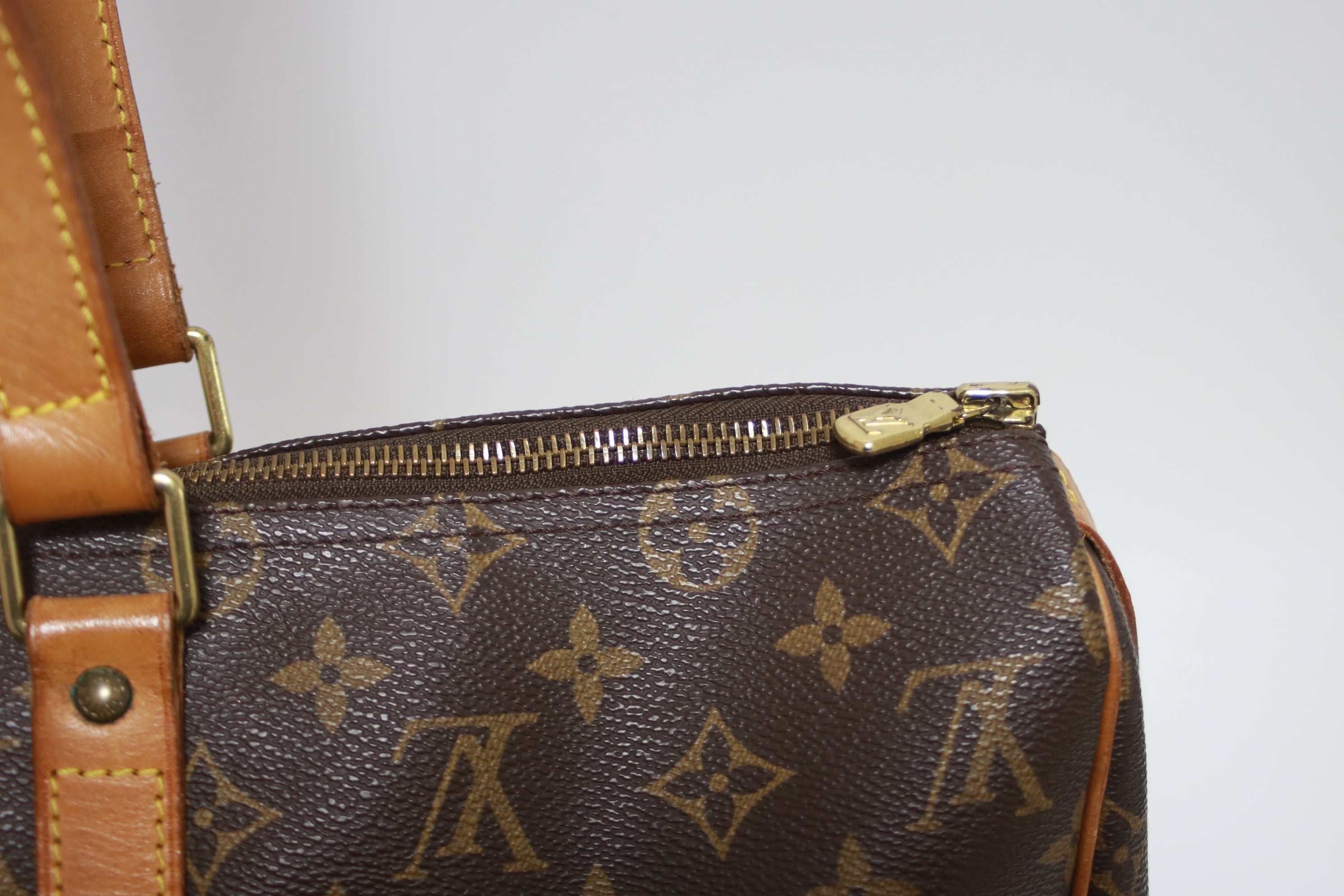 Louis Vuitton Sac Flanerie 45 Shoulder Tote Bag Used