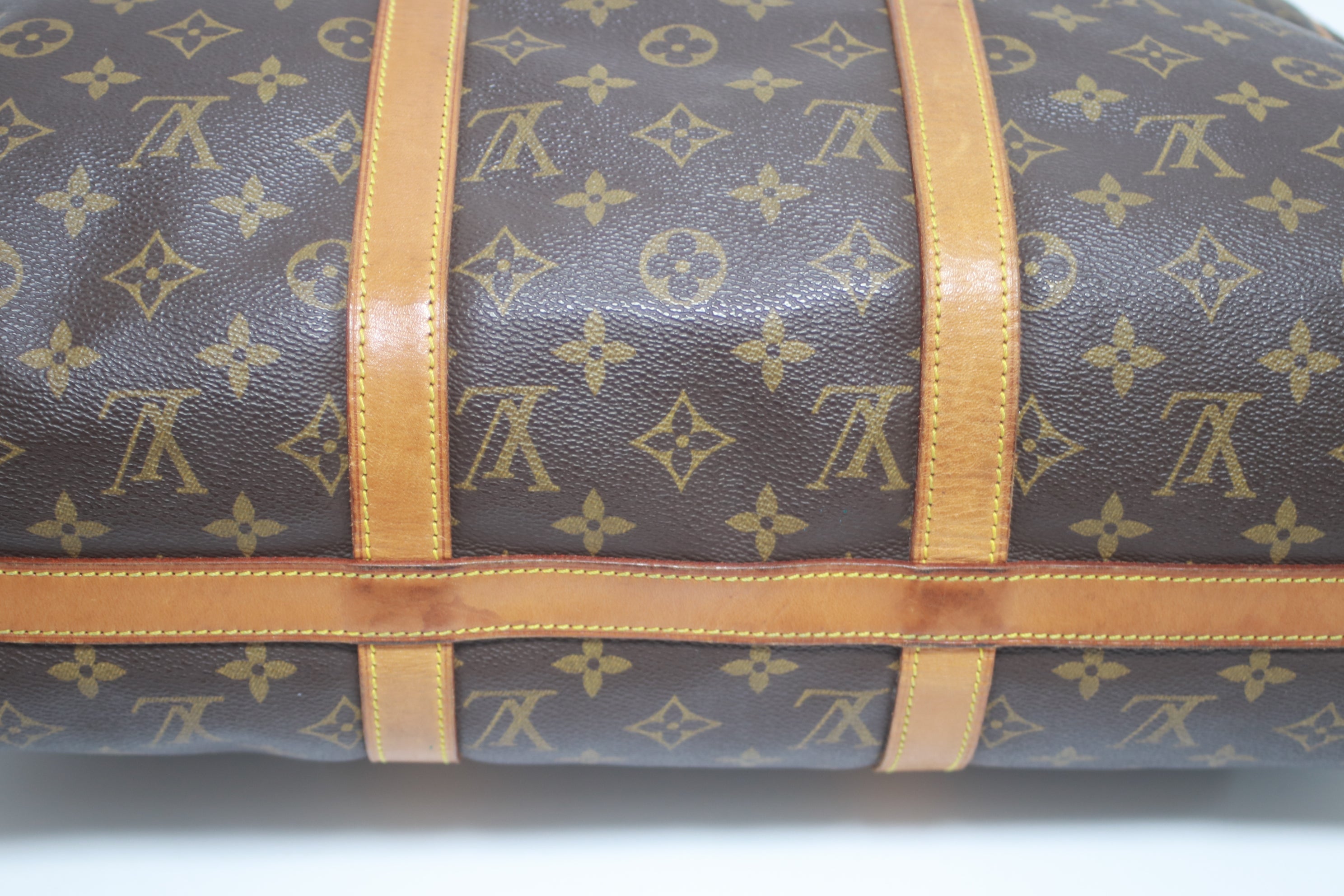 Louis Vuitton Sac Flanerie 45 Shoulder Tote Bag Used