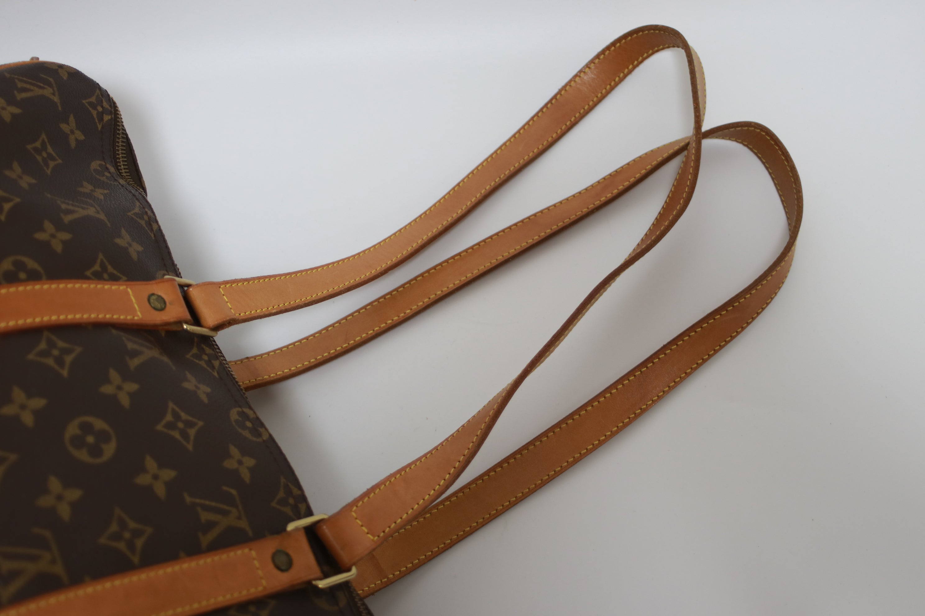 Louis Vuitton Sac Flanerie 45 Shoulder Tote Bag Used
