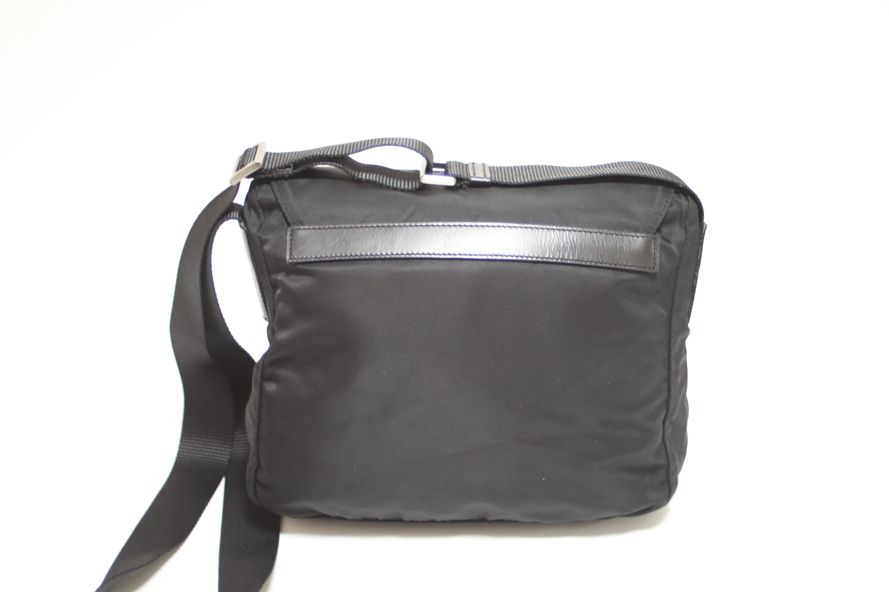 Borsa a tracolla in nylon Prada usata