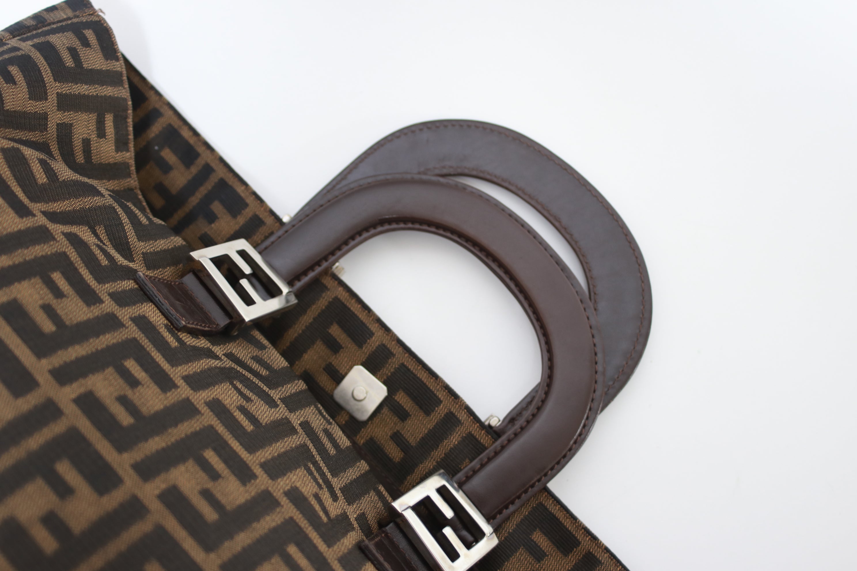 Fendi Zucca Shoulder Bag Used