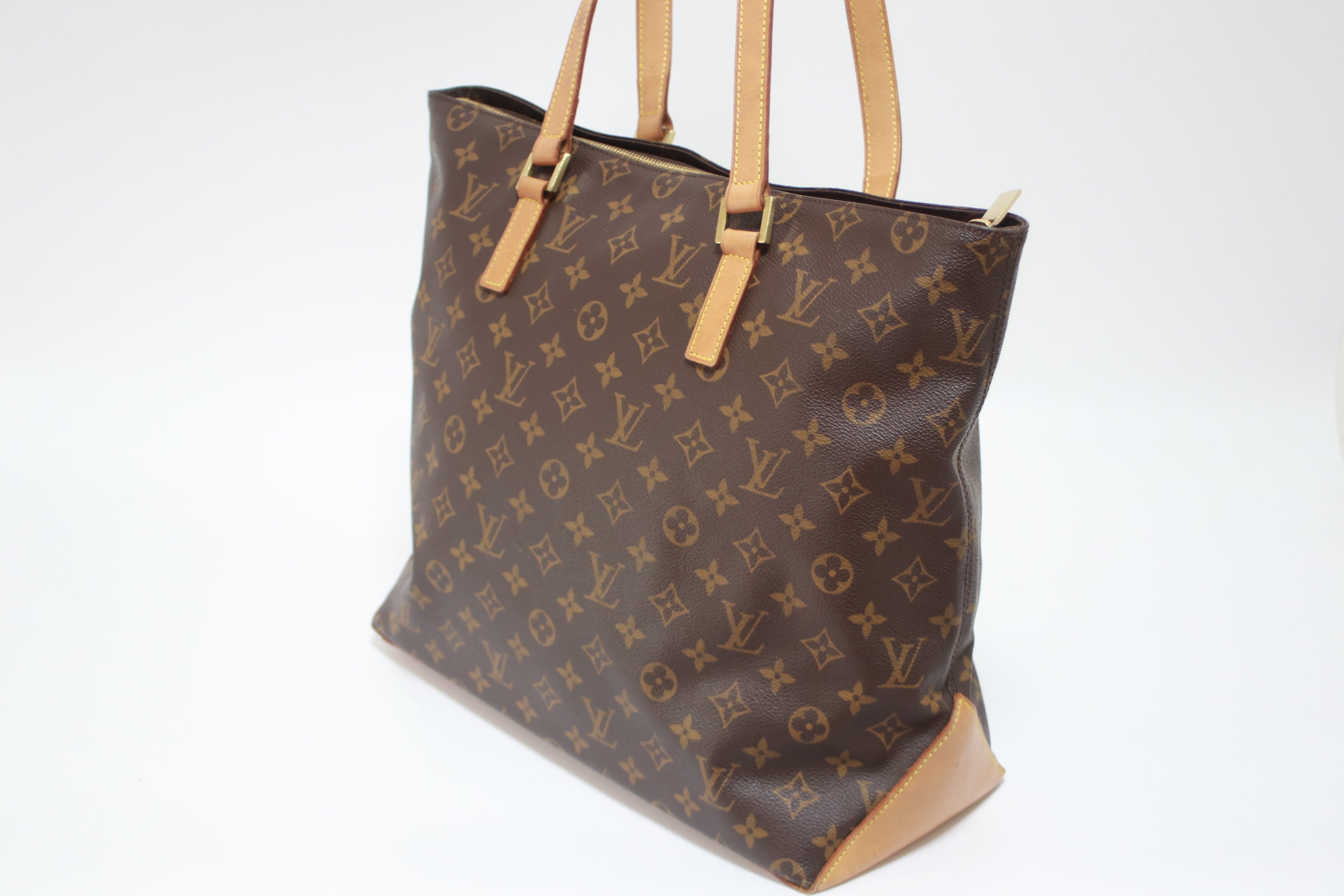 Louis Vuitton Cabas Mezzo Shoulder Tote Bag Used