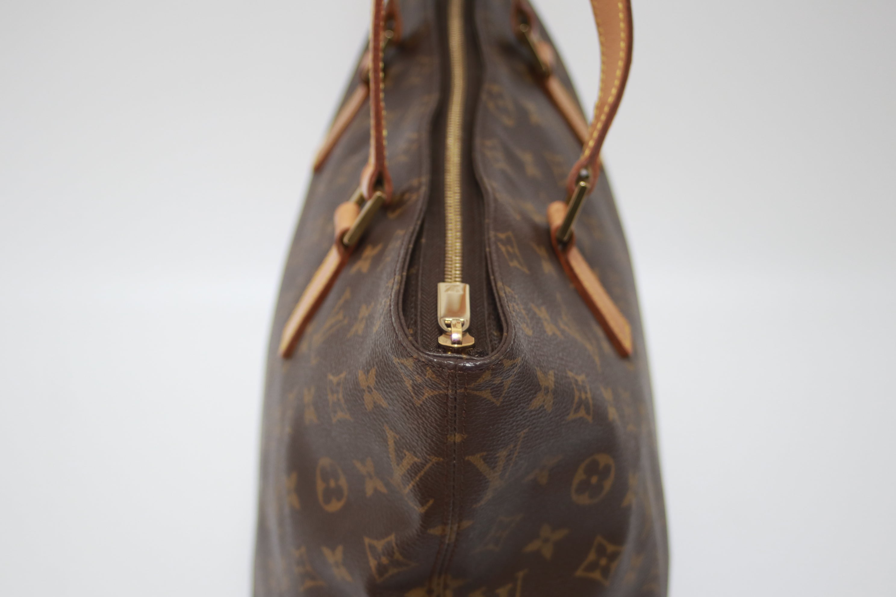 Louis Vuitton Cabas Mezzo Shoulder Tote Bag Used