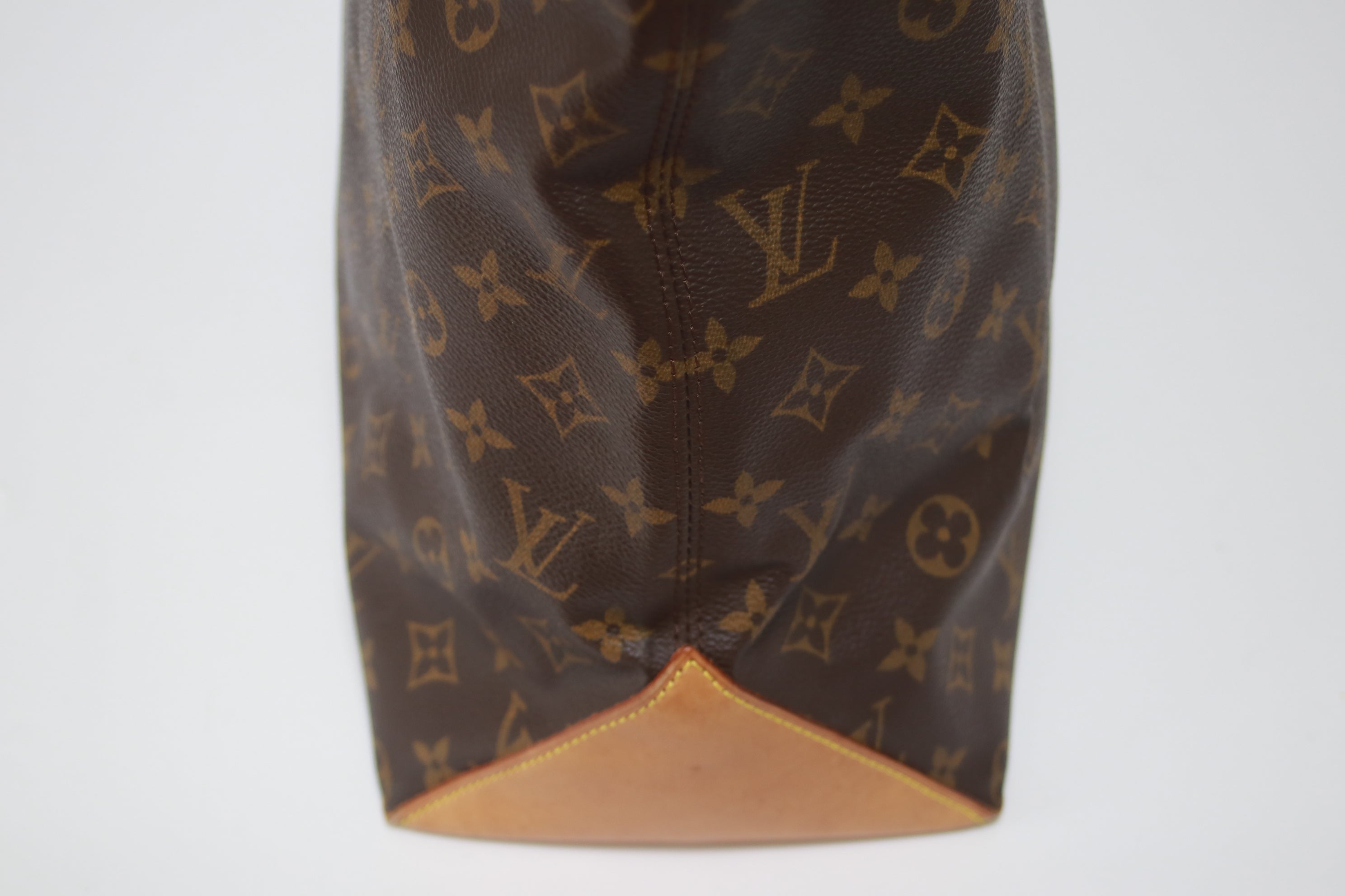Louis Vuitton Cabas Mezzo Shoulder Tote Bag Used