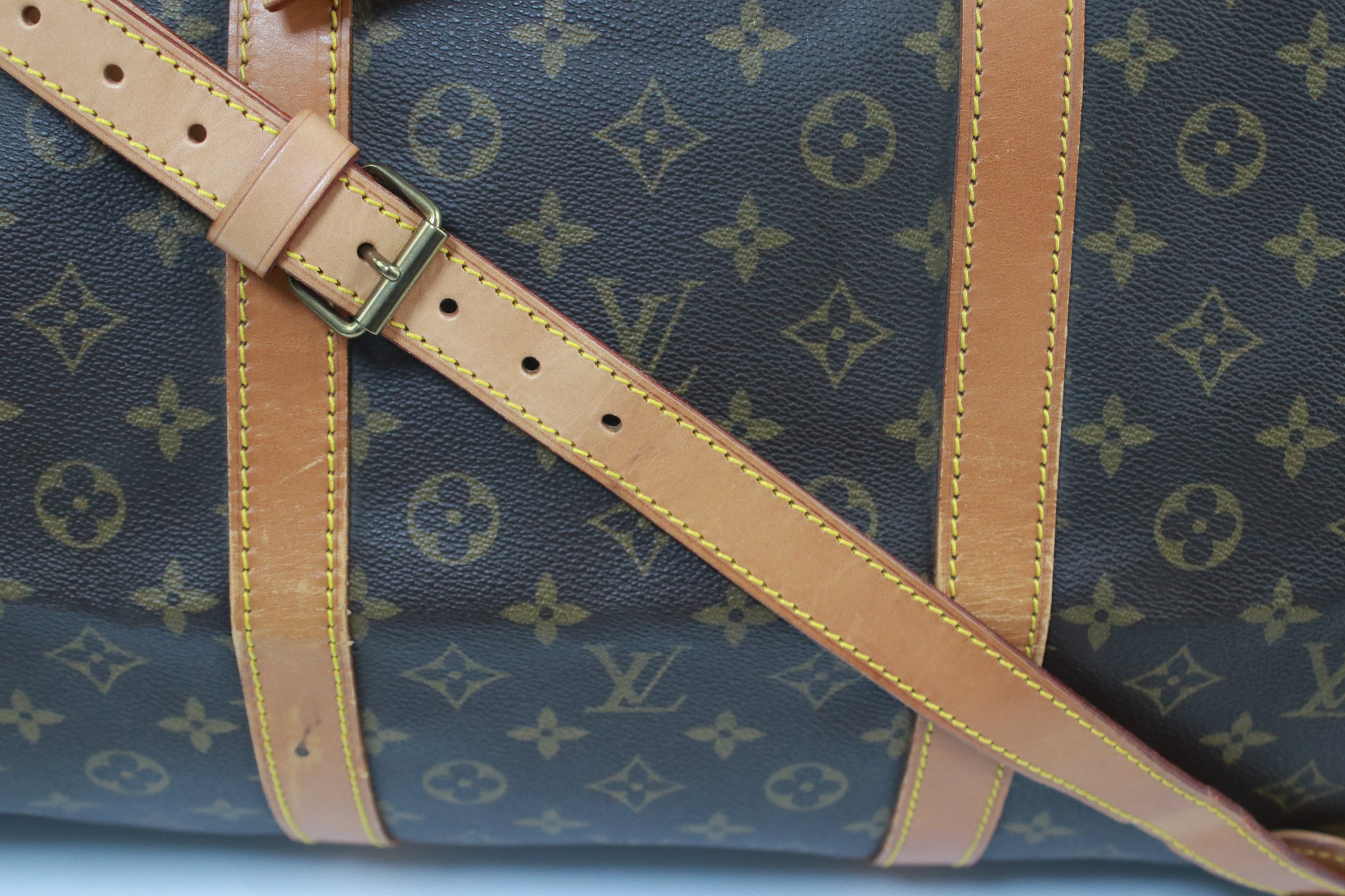 Louis Vuitton Keepall 60 Bandouliere Boston Bag Used
