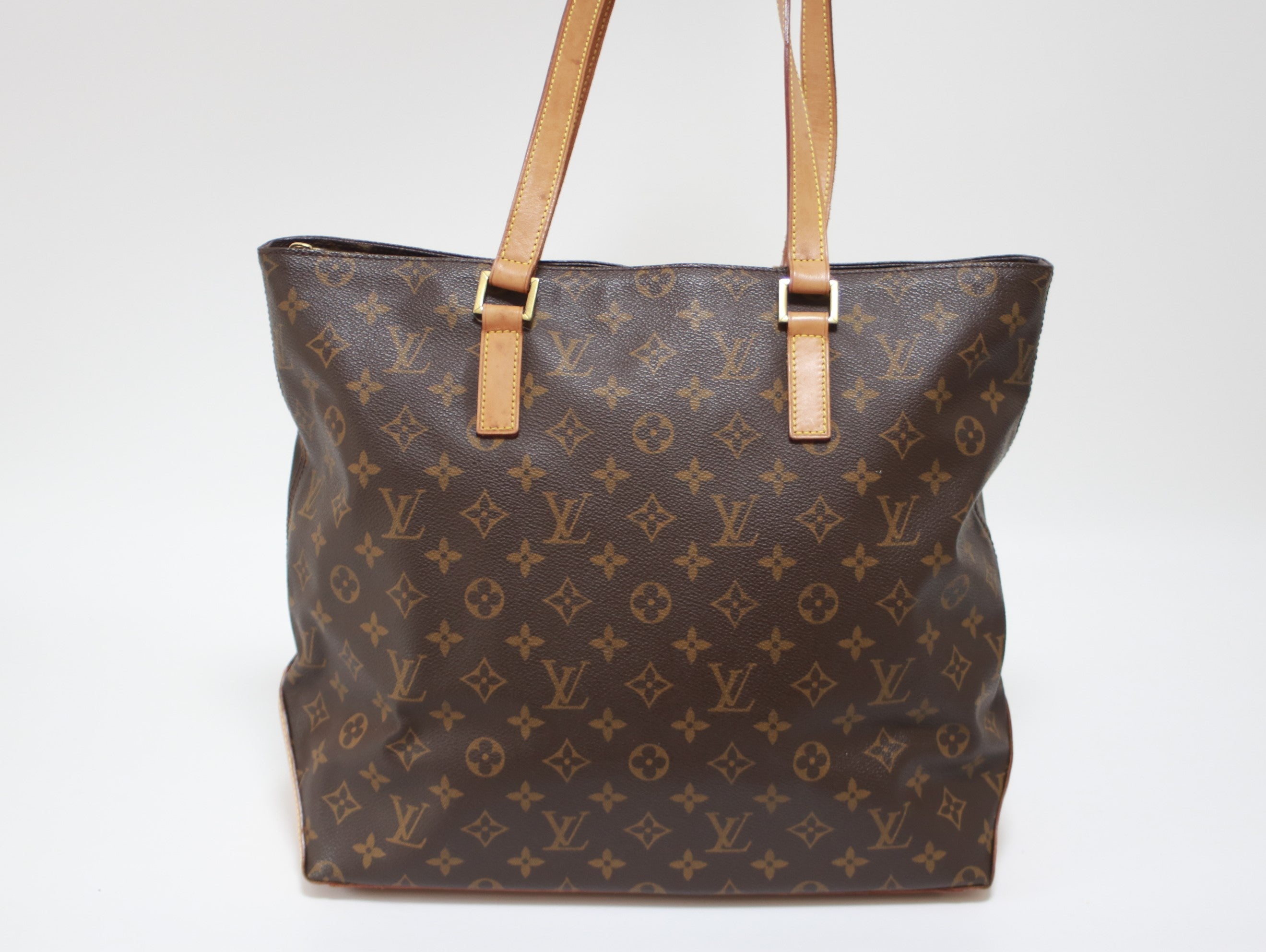 Louis Vuitton Cabas Mezzo Shoulder Tote Bag Used