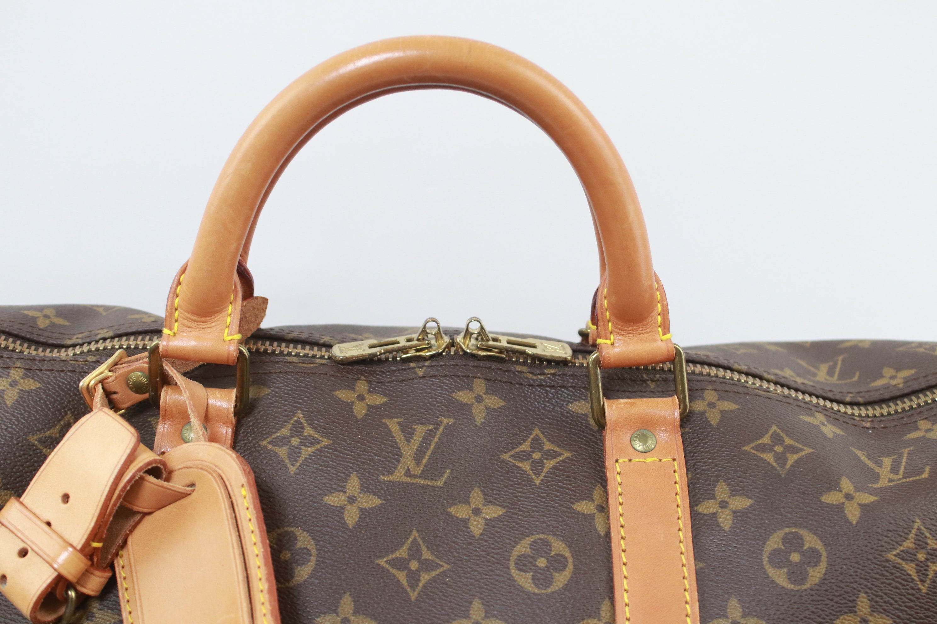 Louis Vuitton Keepall 60 Bandouliere Boston Bag Used