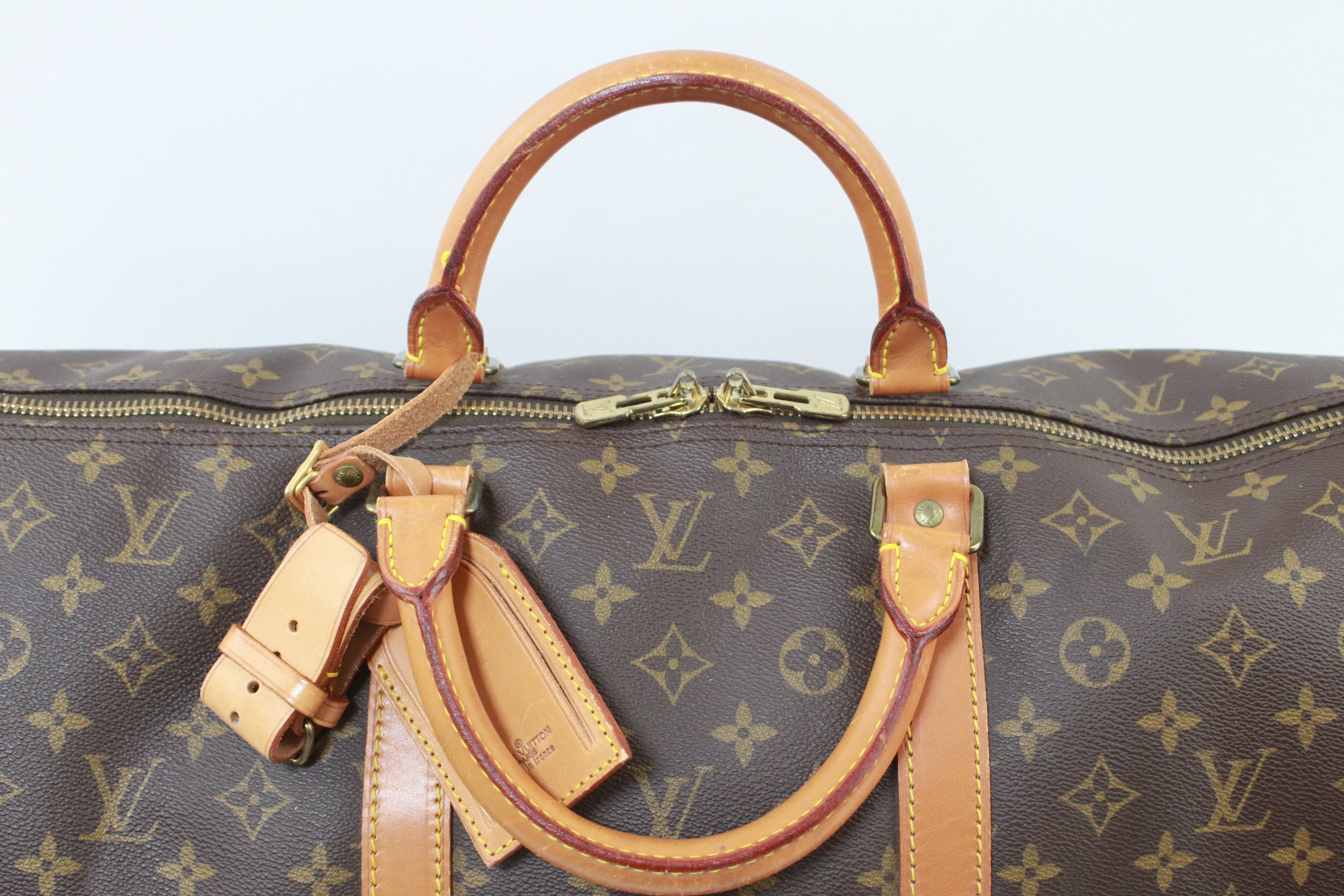 Louis Vuitton Keepall 60 Bandouliere Boston Bag Used