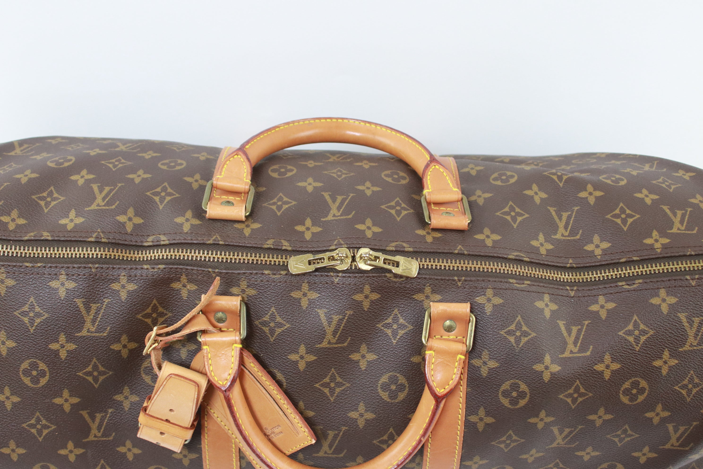 Louis Vuitton Keepall 60 Bandouliere Boston Bag Used