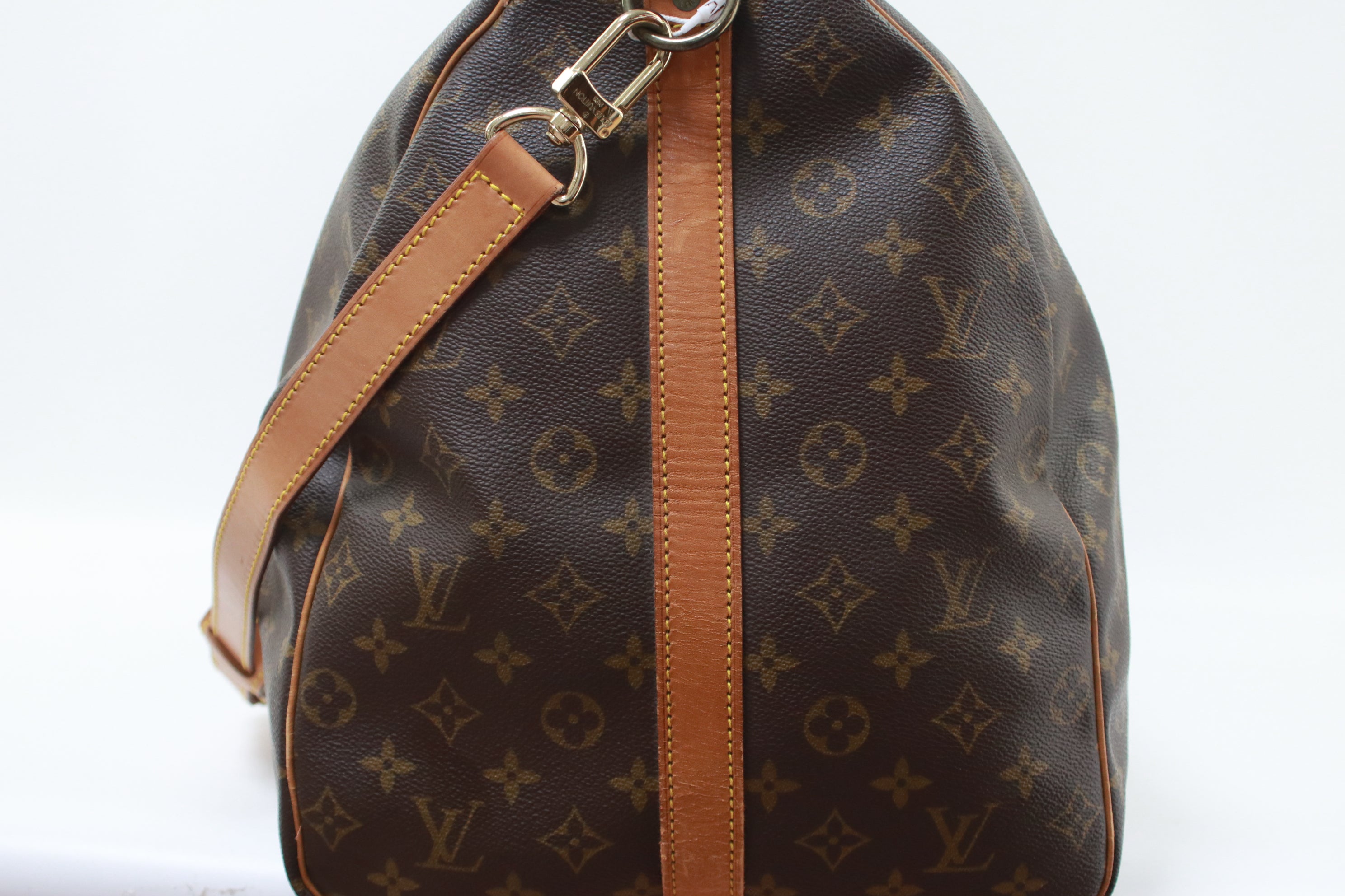 Louis Vuitton Keepall 60 Bandouliere Boston Bag Used