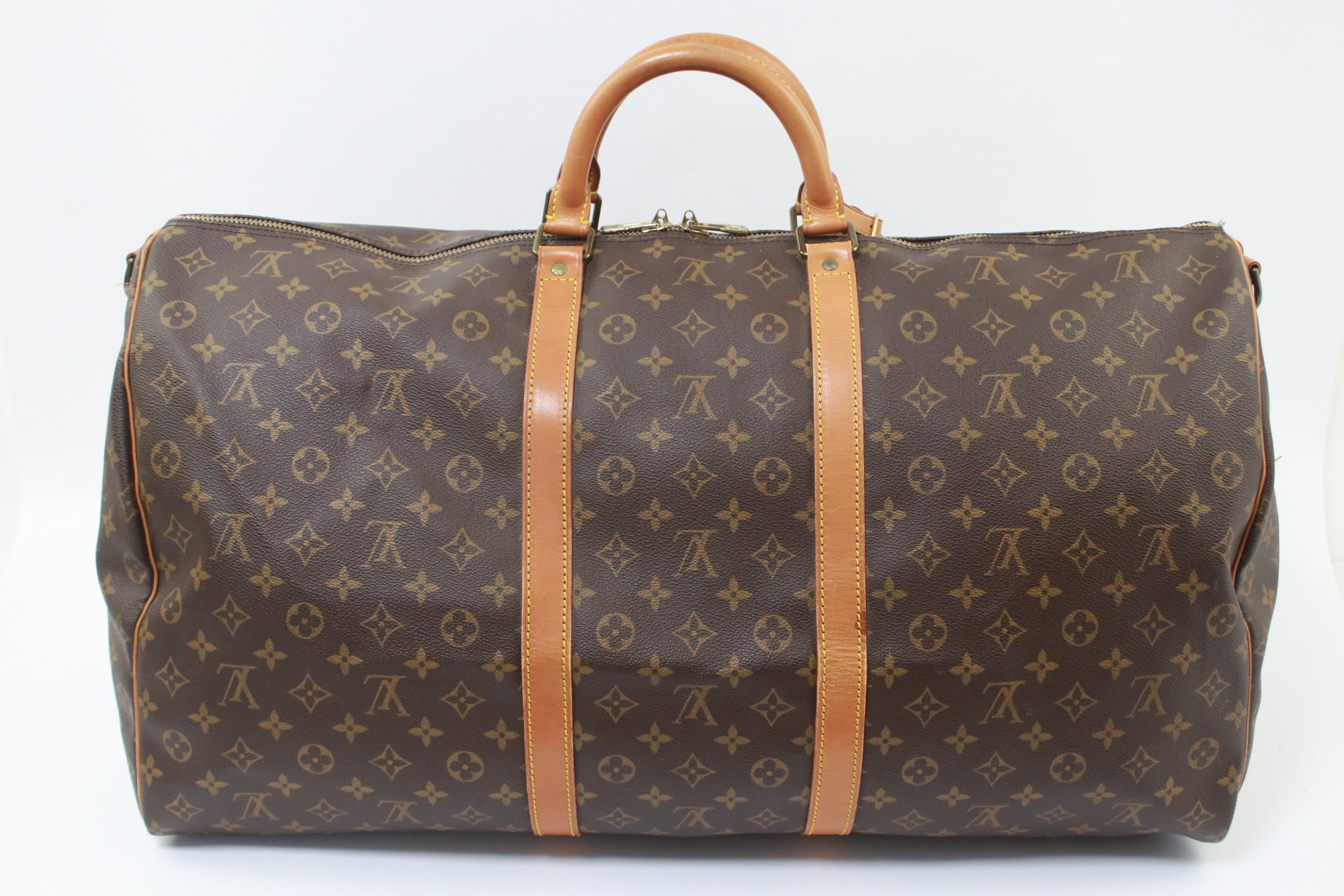 Louis Vuitton Keepall 60 Bandouliere Boston Bag Used