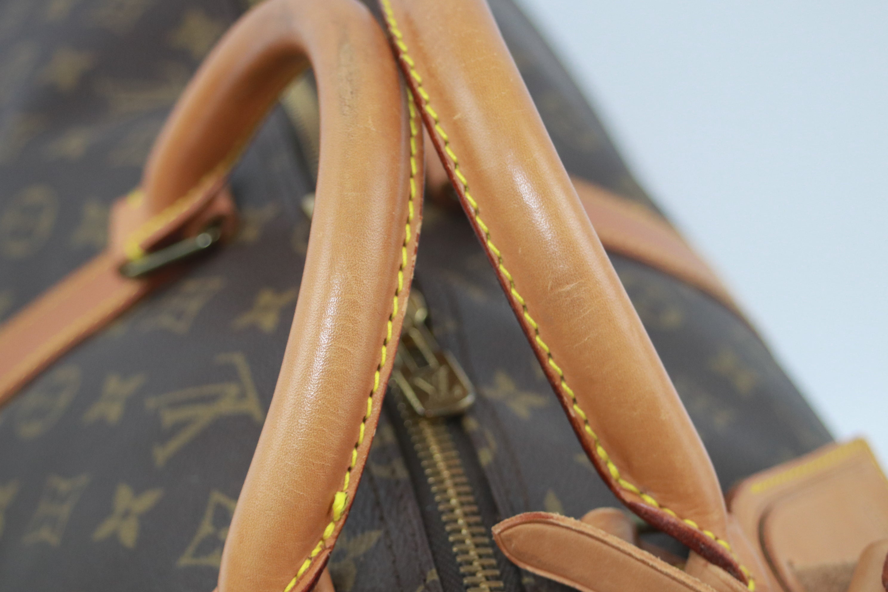 Louis Vuitton Keepall 60 Bandouliere Boston Bag Used