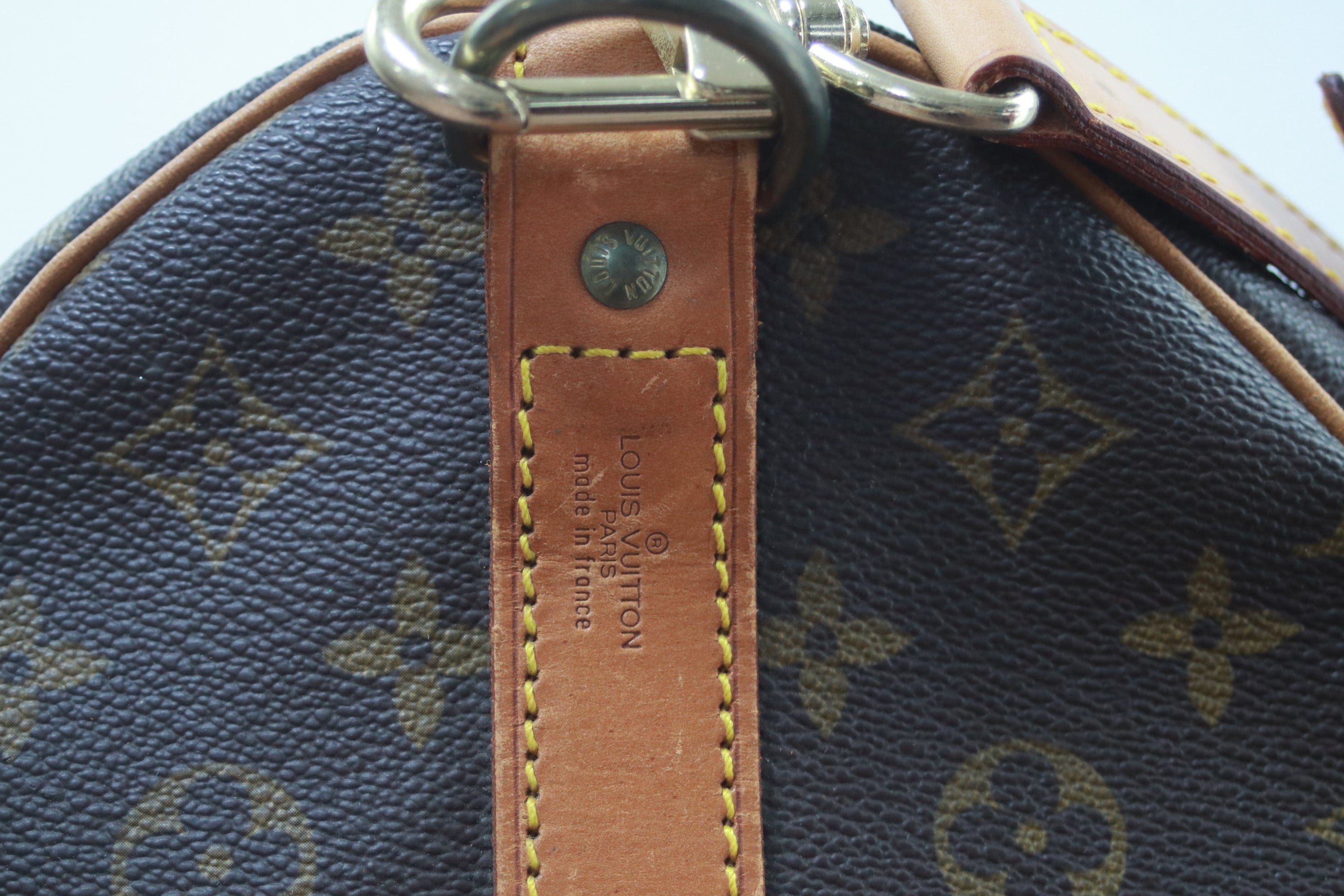 Louis Vuitton Keepall 60 Bandouliere Boston Bag Used