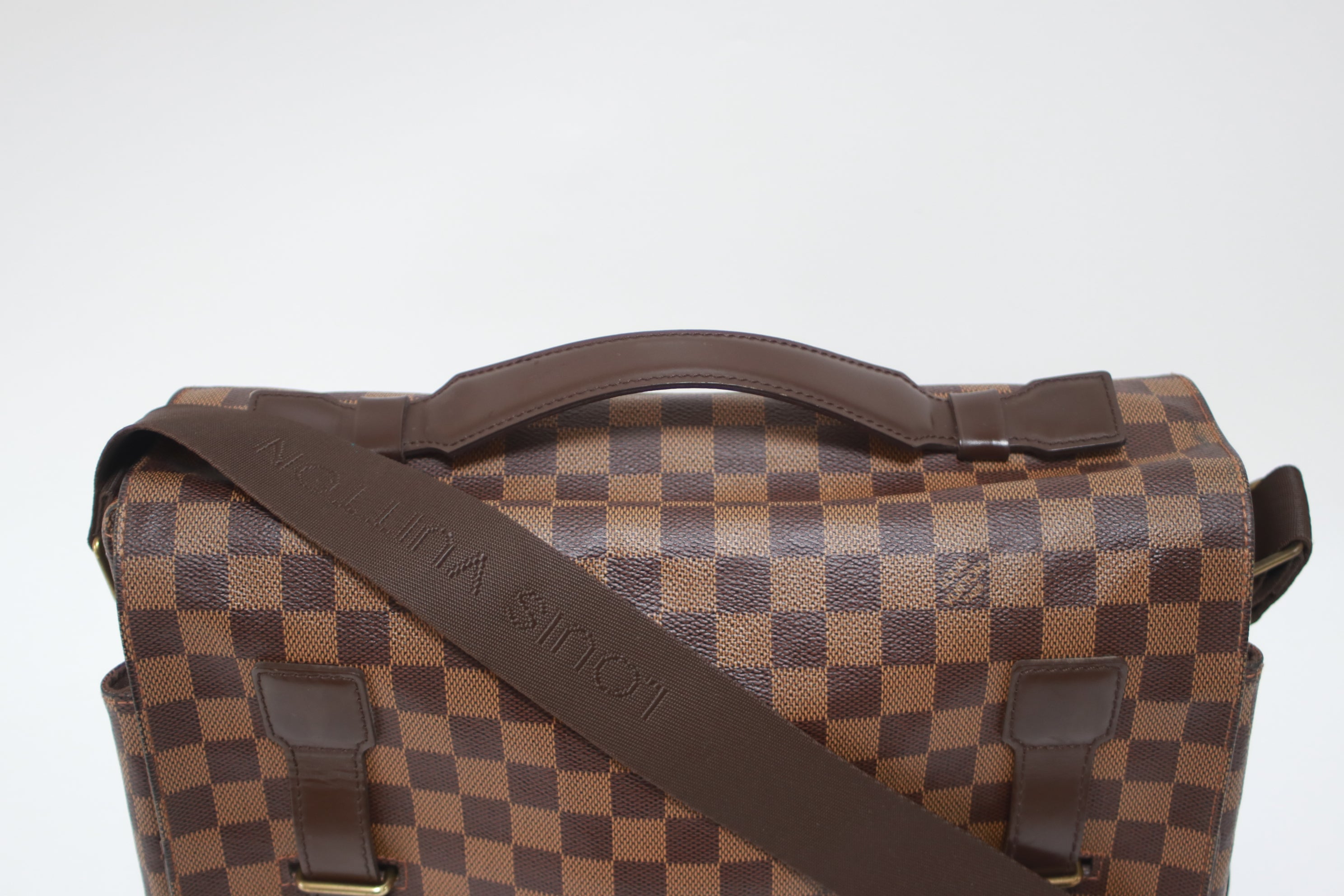 Louis Vuitton Broadway Damier Ebene Messenger Bag Used
