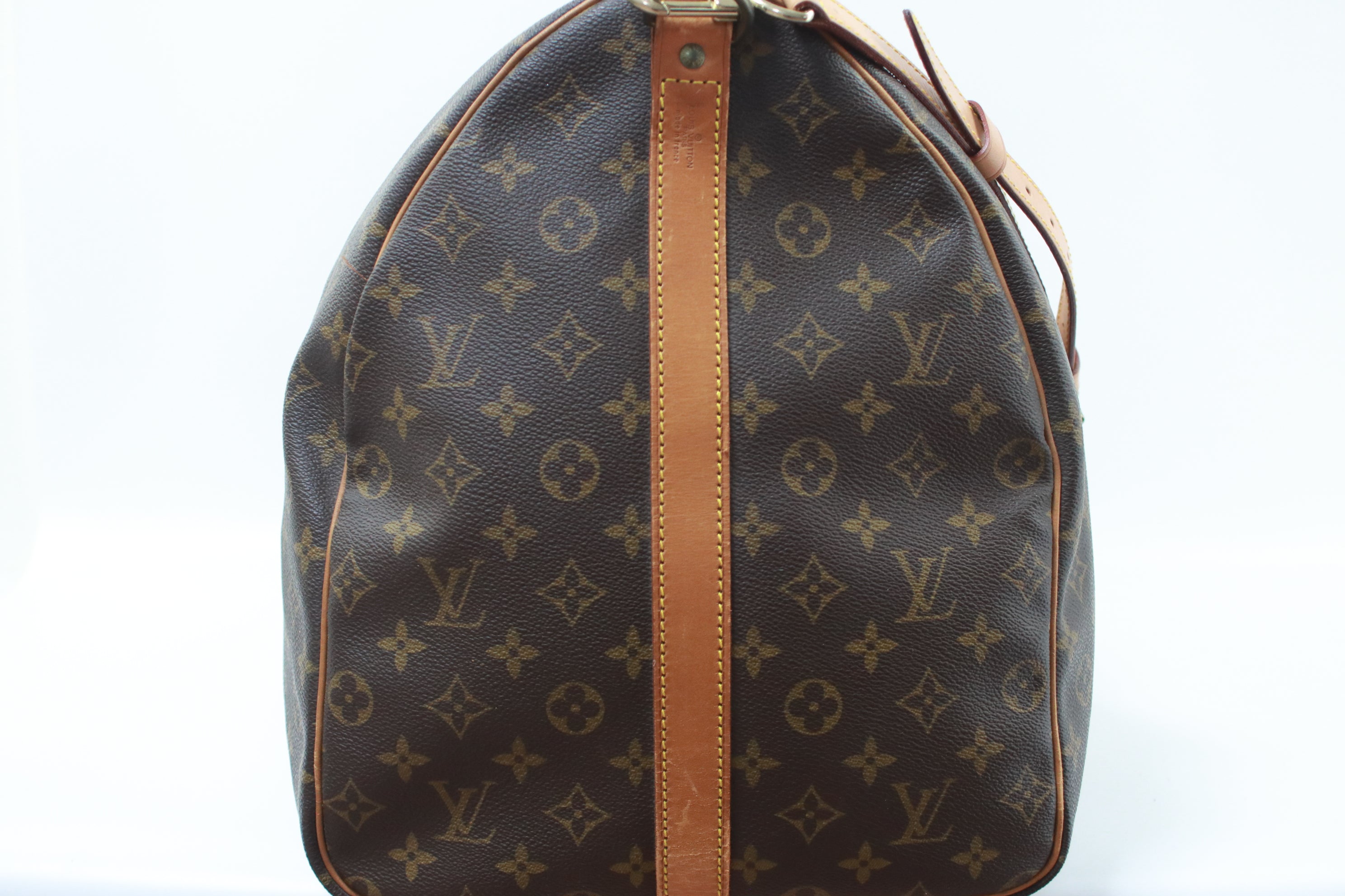 Louis Vuitton Keepall 60 Bandouliere Boston Bag Used