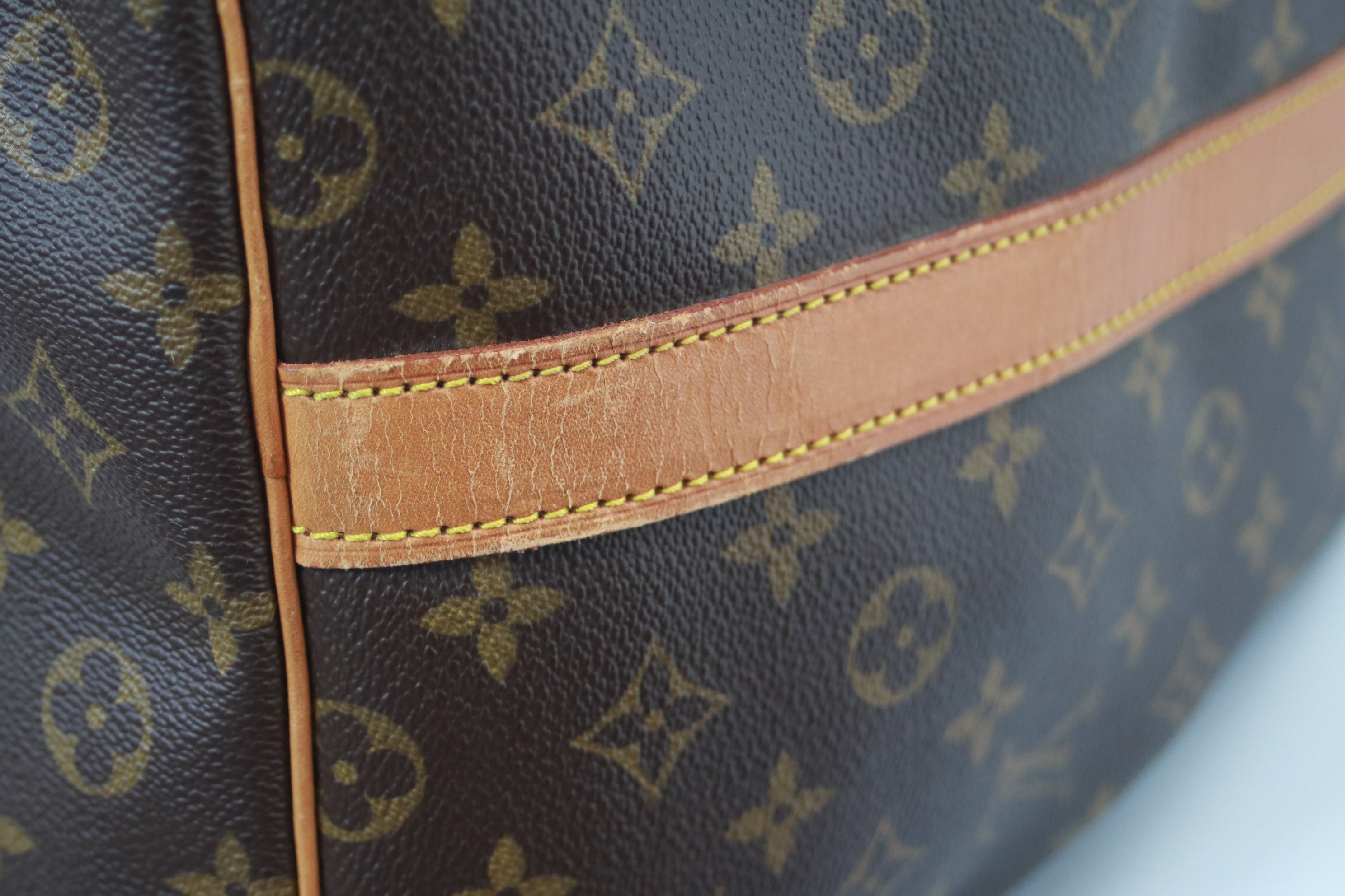 Louis Vuitton Keepall 60 Bandouliere Boston Bag Used