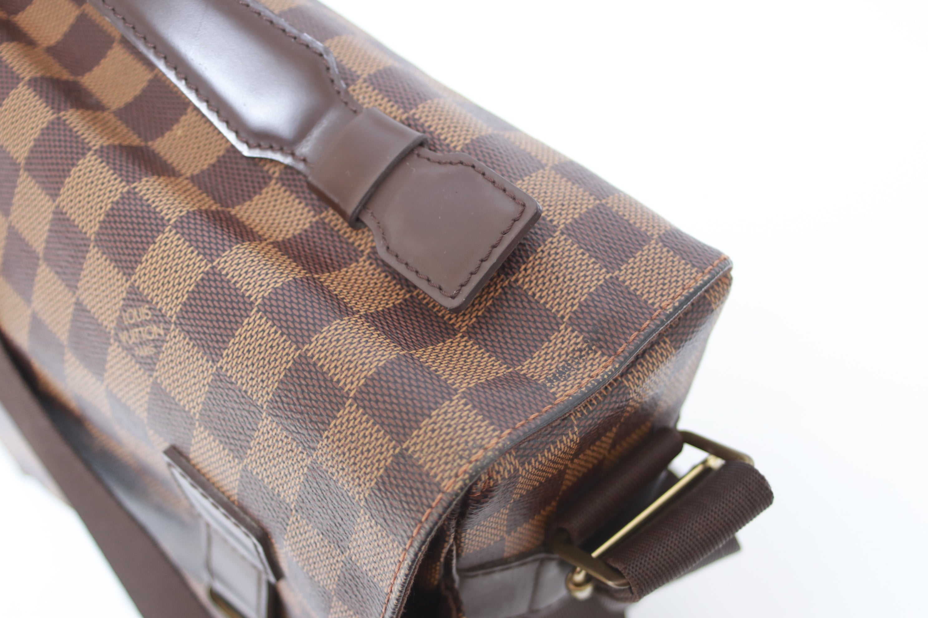 Louis Vuitton Broadway Damier Ebene Messenger Bag Used