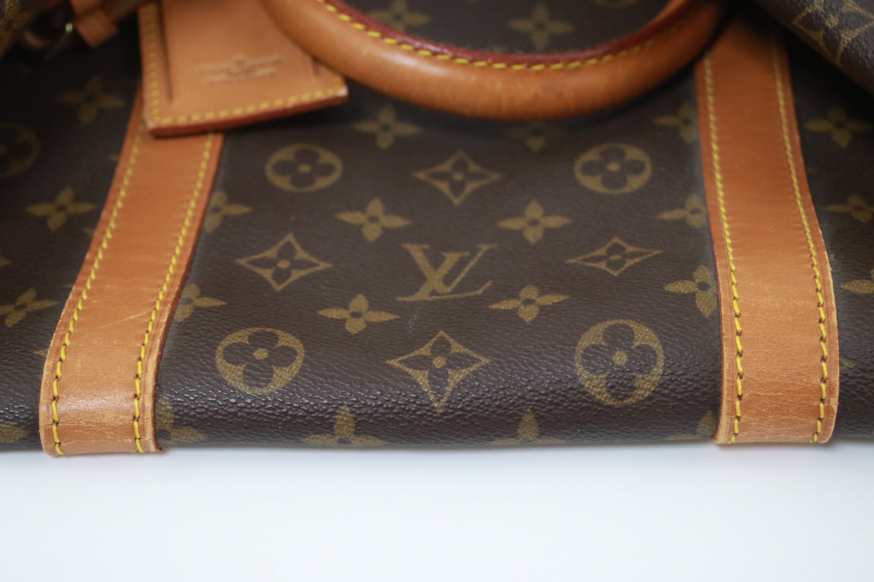 Louis Vuitton Keepall 60 Bandouliere Boston Bag Used