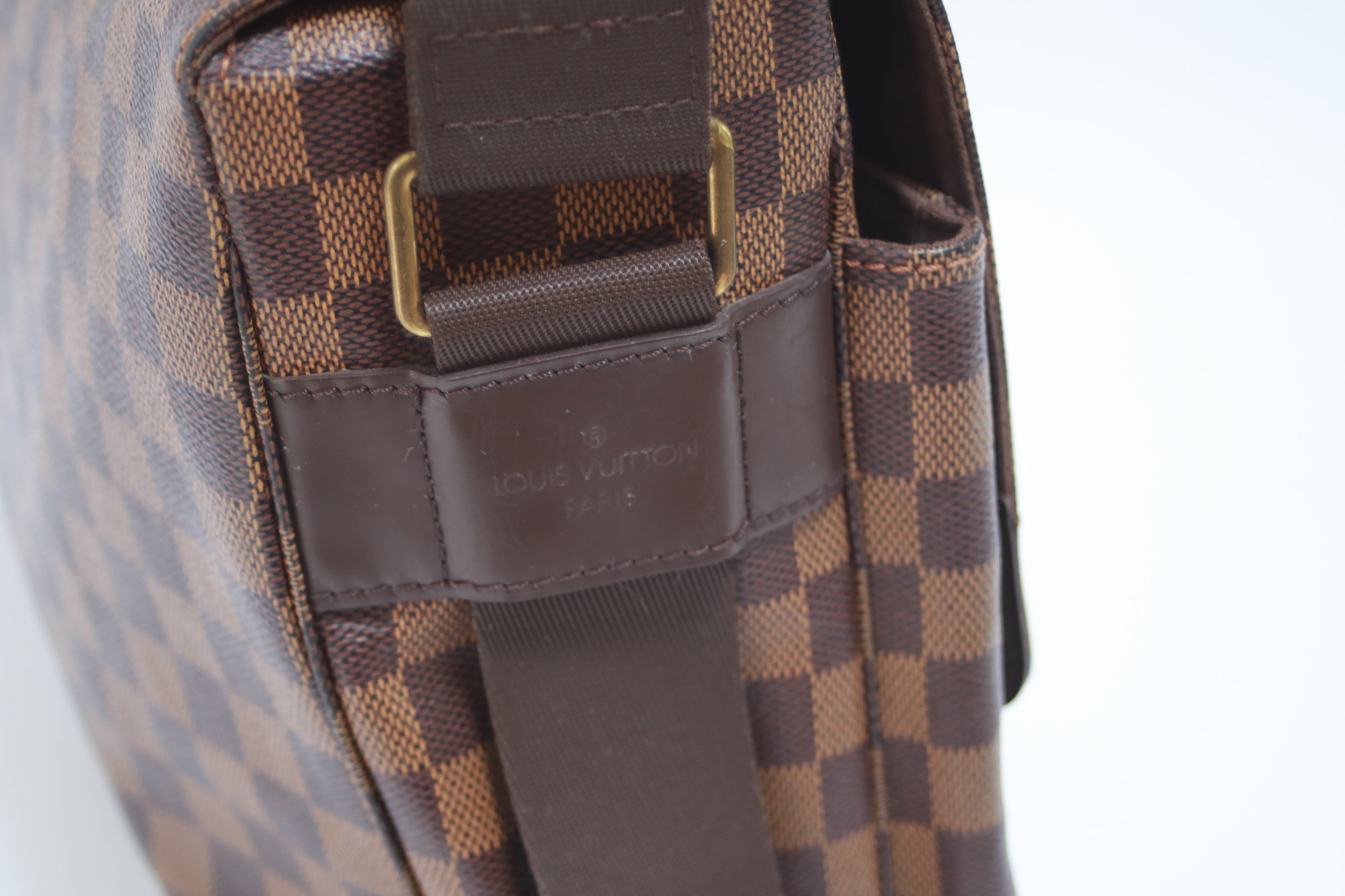 Louis Vuitton Broadway Damier Ebene Messenger Bag Used