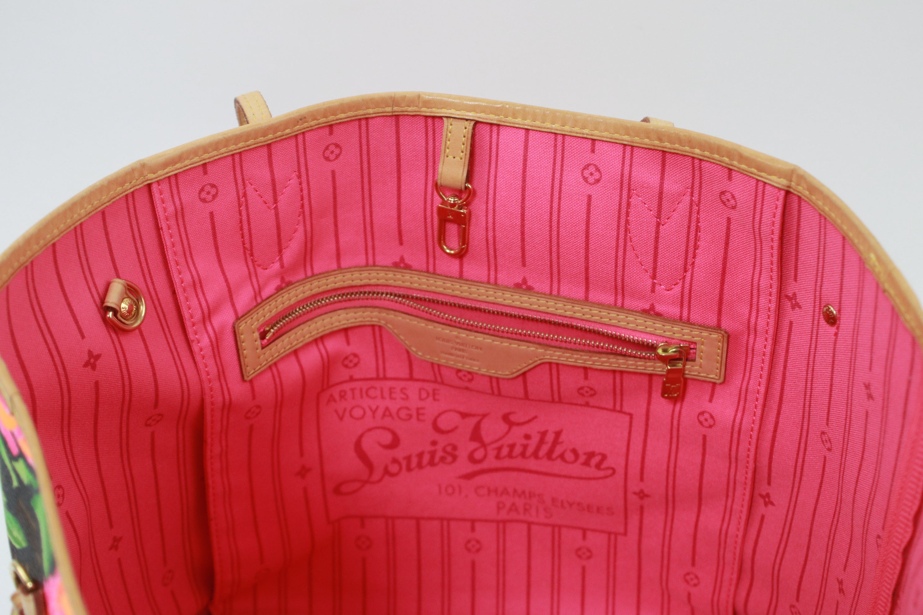 Louis Vuitton Neverfull MM Rose Edizione Limitata usata