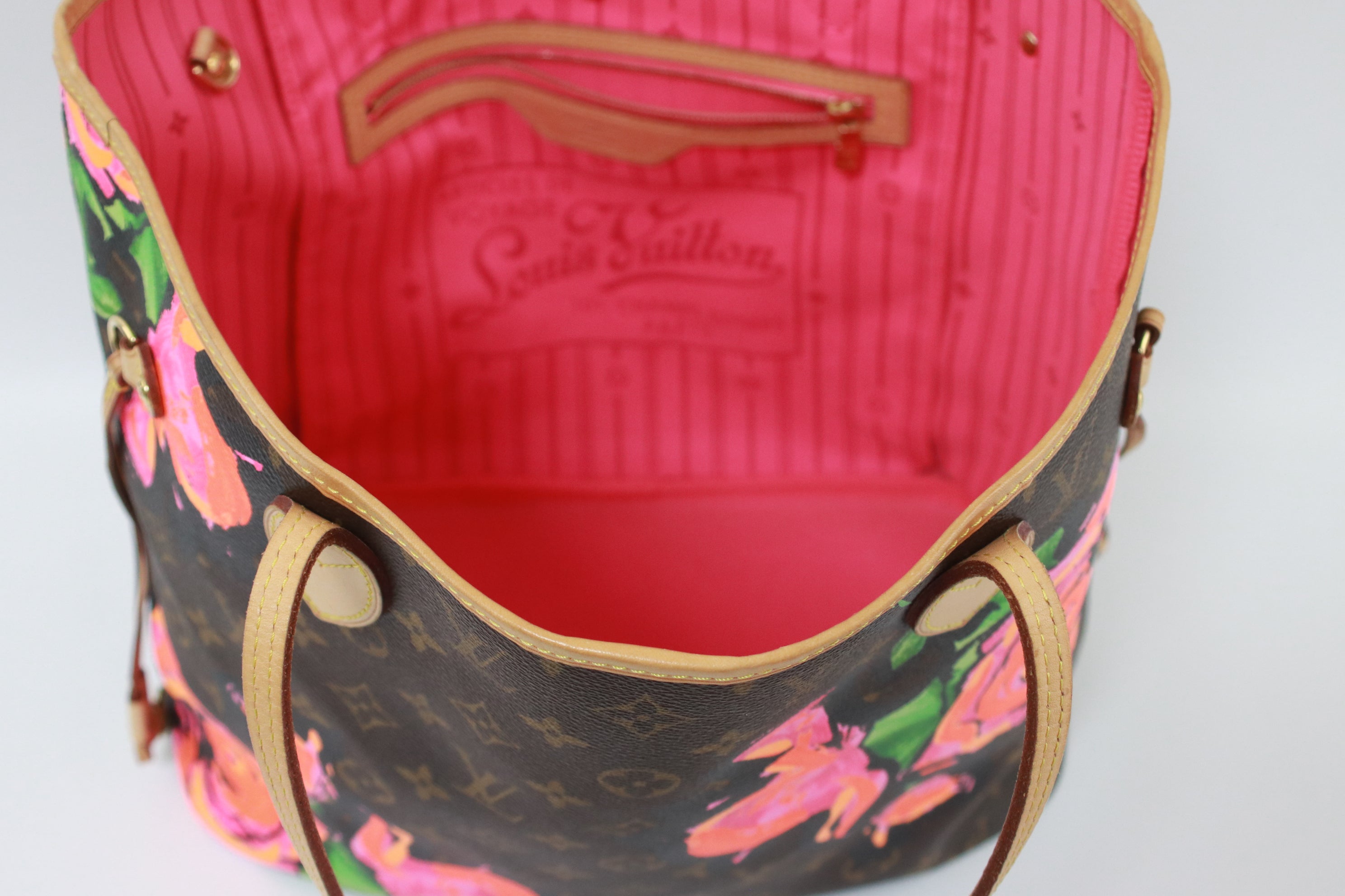 Louis Vuitton Neverfull MM Rose Edizione Limitata usata