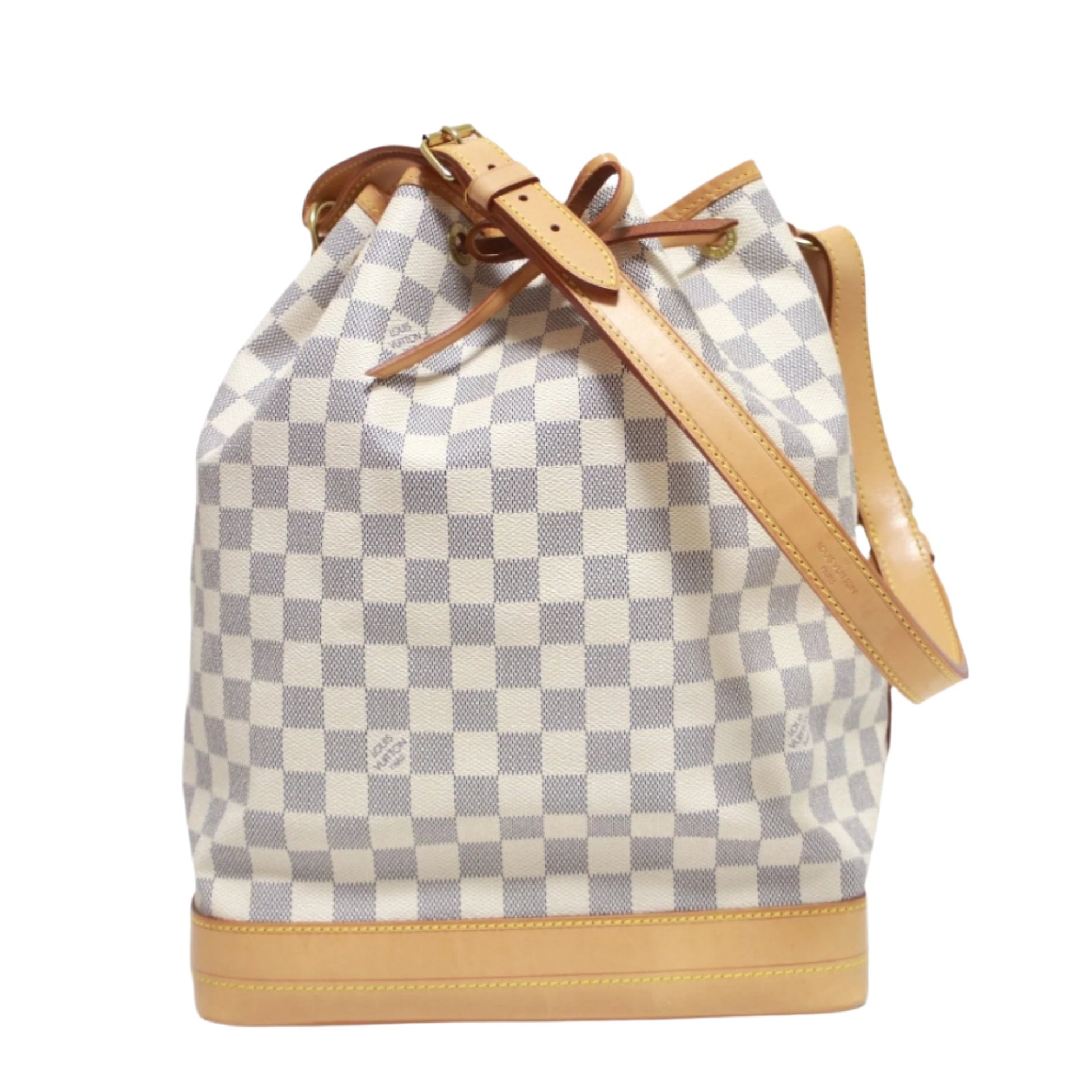 Louis Vuitton Noe GM Damier Azur Shoulder Bag Used