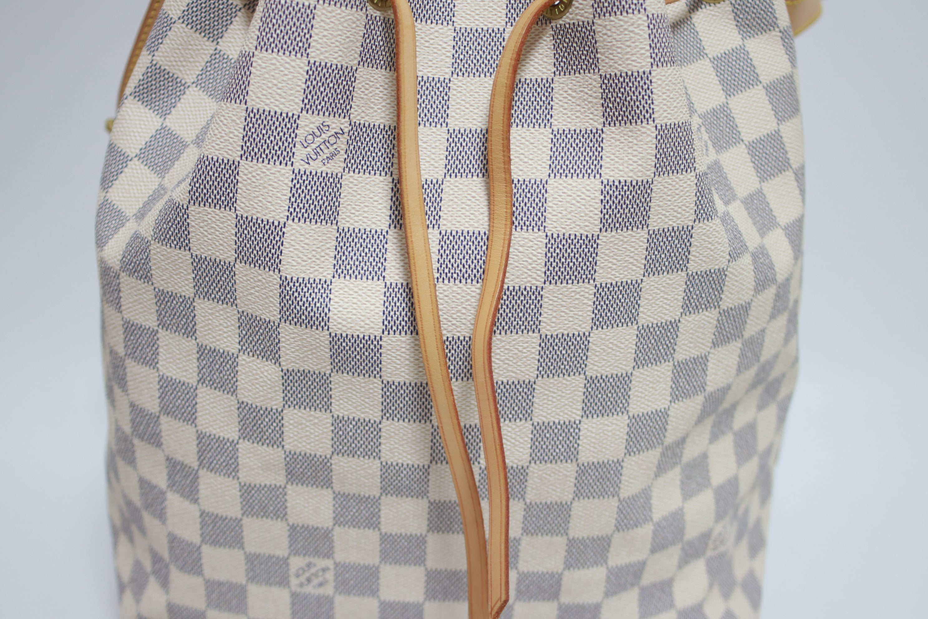 Louis Vuitton Noe GM Damier Azur Shoulder Bag Used