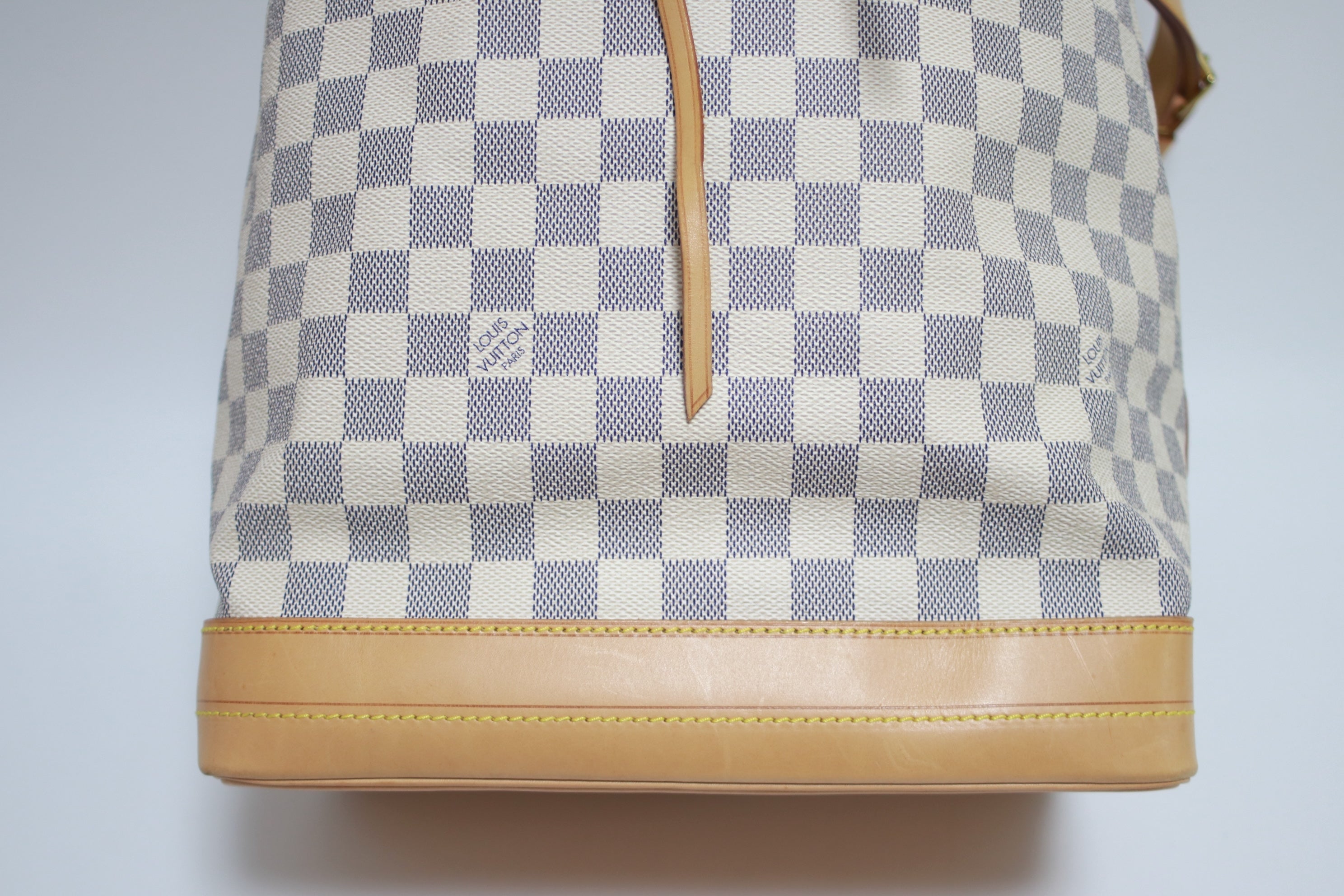 Louis Vuitton Noe GM Damier Azur Shoulder Bag Used