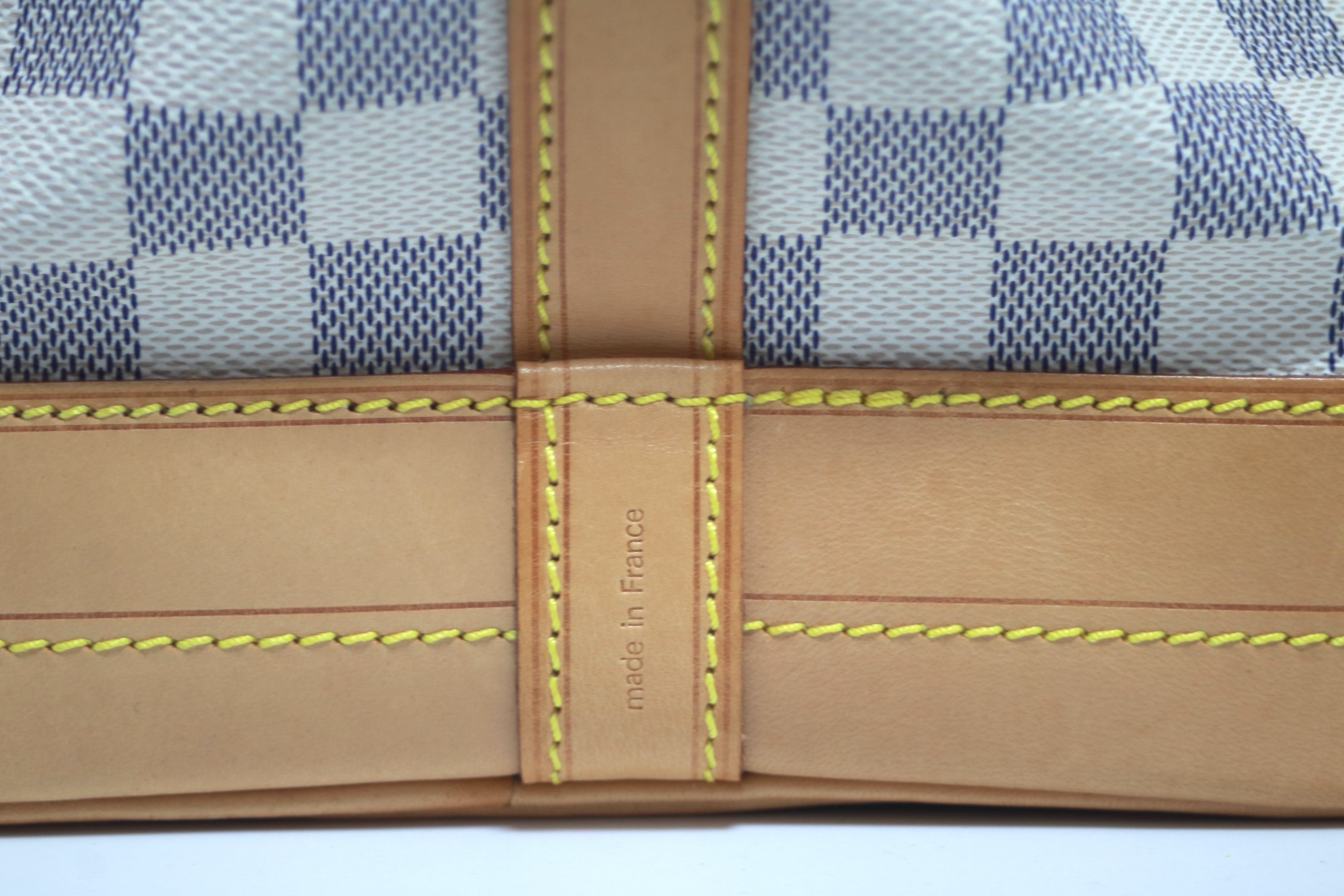 Louis Vuitton Noe GM Damier Azur Shoulder Bag Used