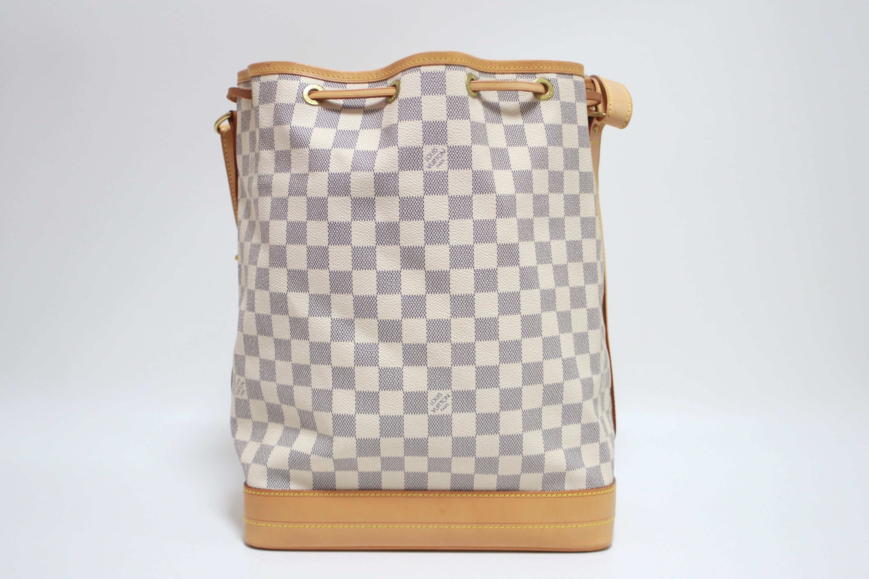 Louis Vuitton Noe GM Damier Azur Shoulder Bag Used