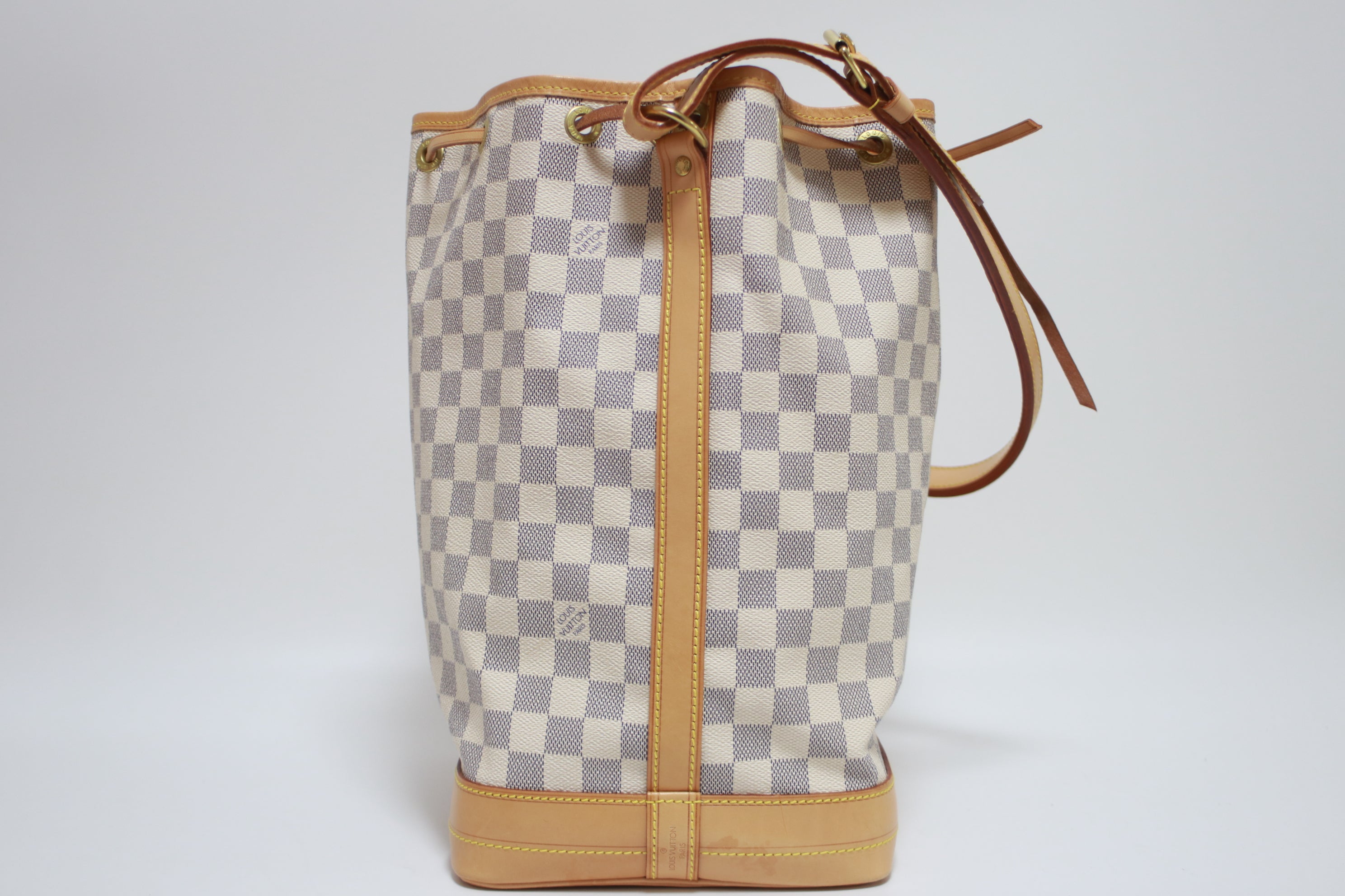 Louis Vuitton Noe GM Damier Azur Shoulder Bag Used