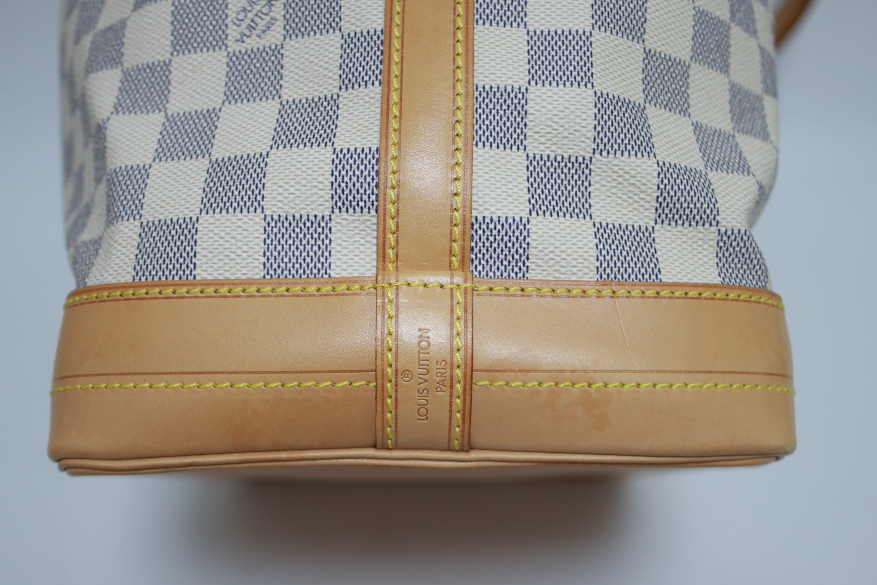 Louis Vuitton Noe GM Damier Azur Shoulder Bag Used
