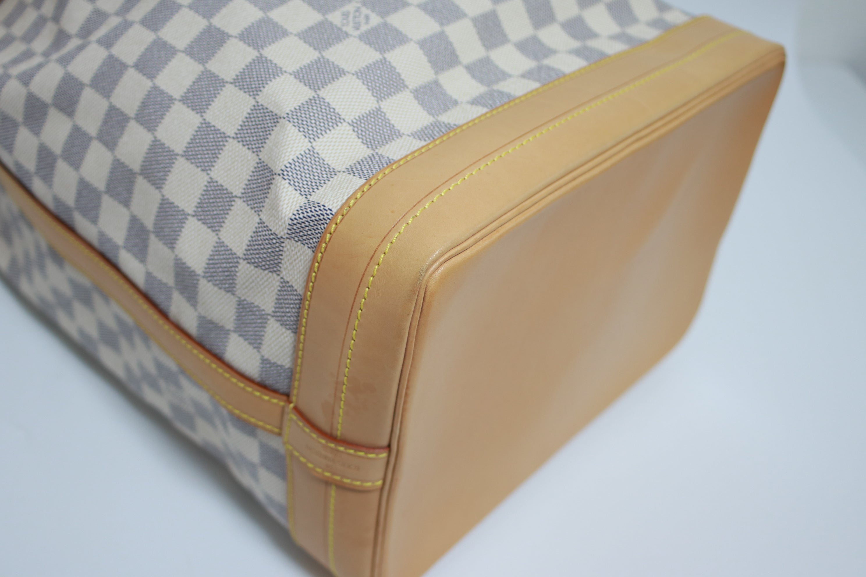 Louis Vuitton Noe GM Damier Azur Shoulder Bag Used