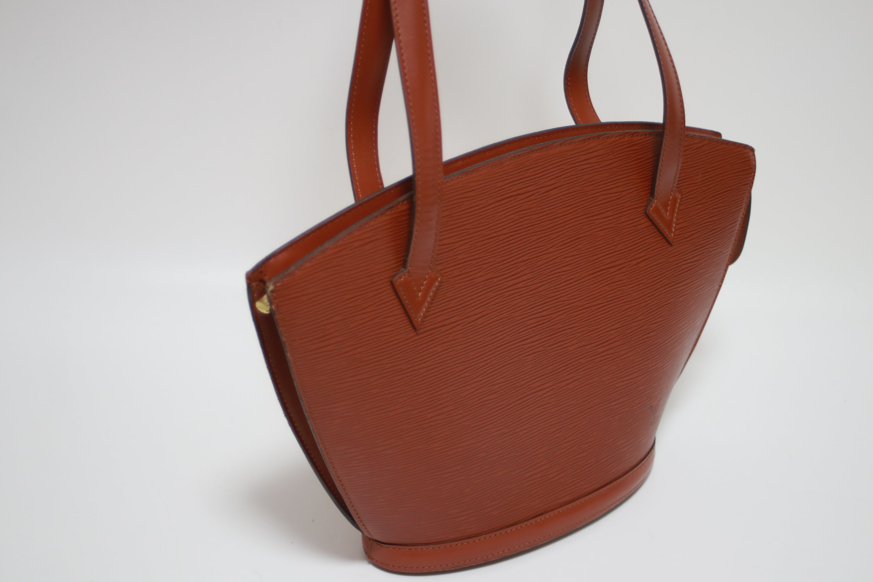 Louis Vuitton Saint Jacque Kenya Brown Small Shoulder Tote Bag Used