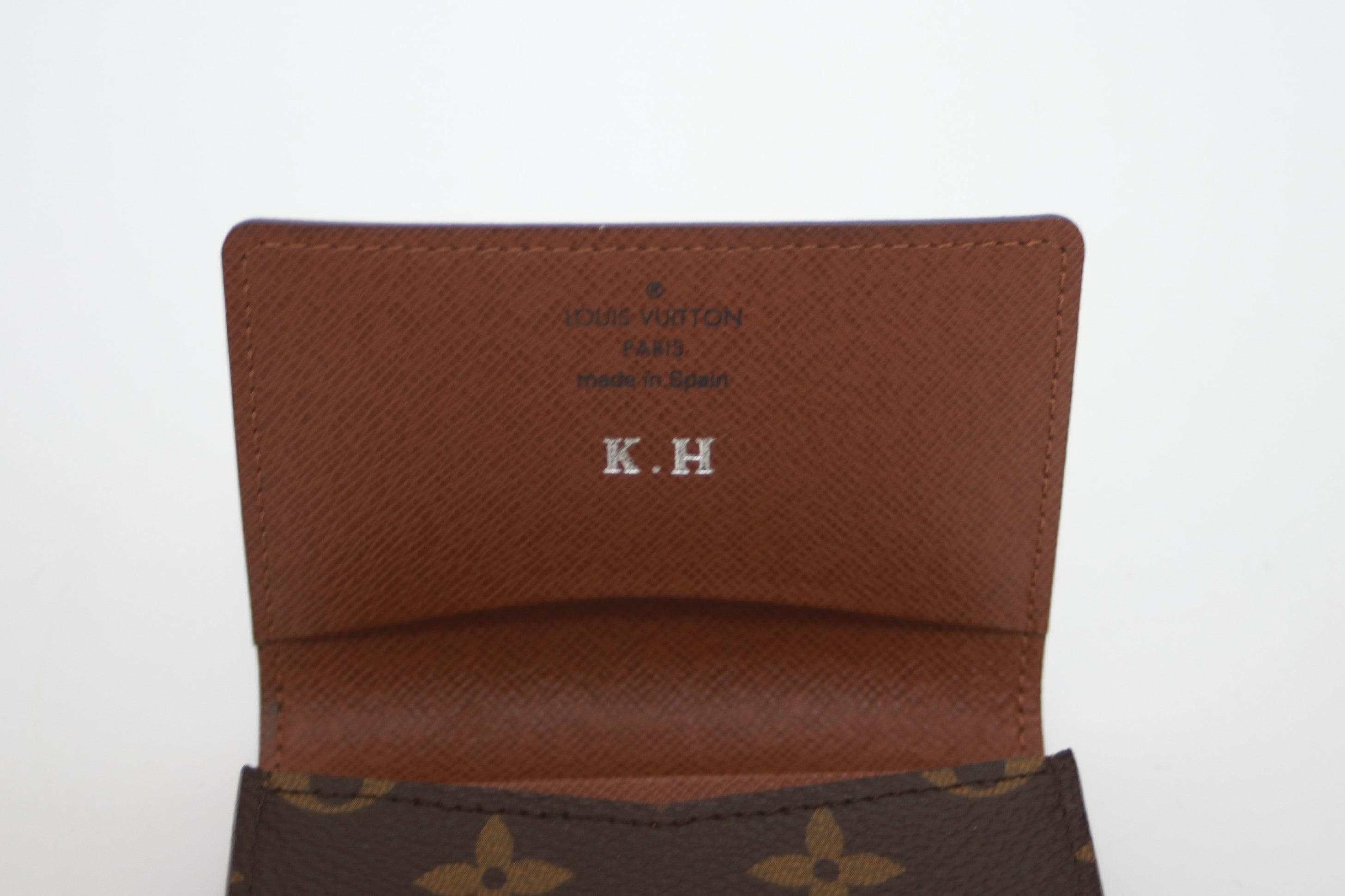 Louis Vuitton Card Case Monogram Used